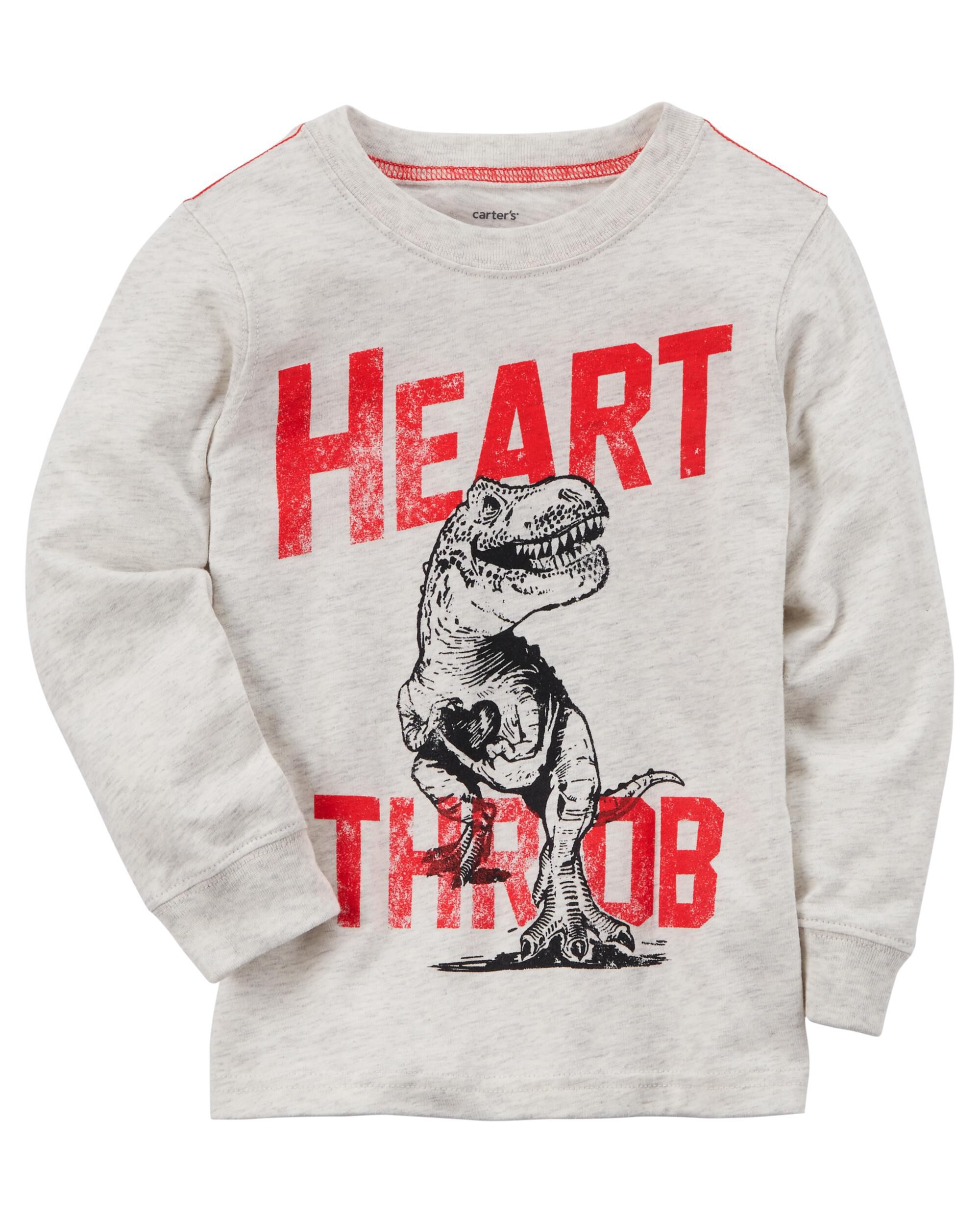 heart throb jersey tee