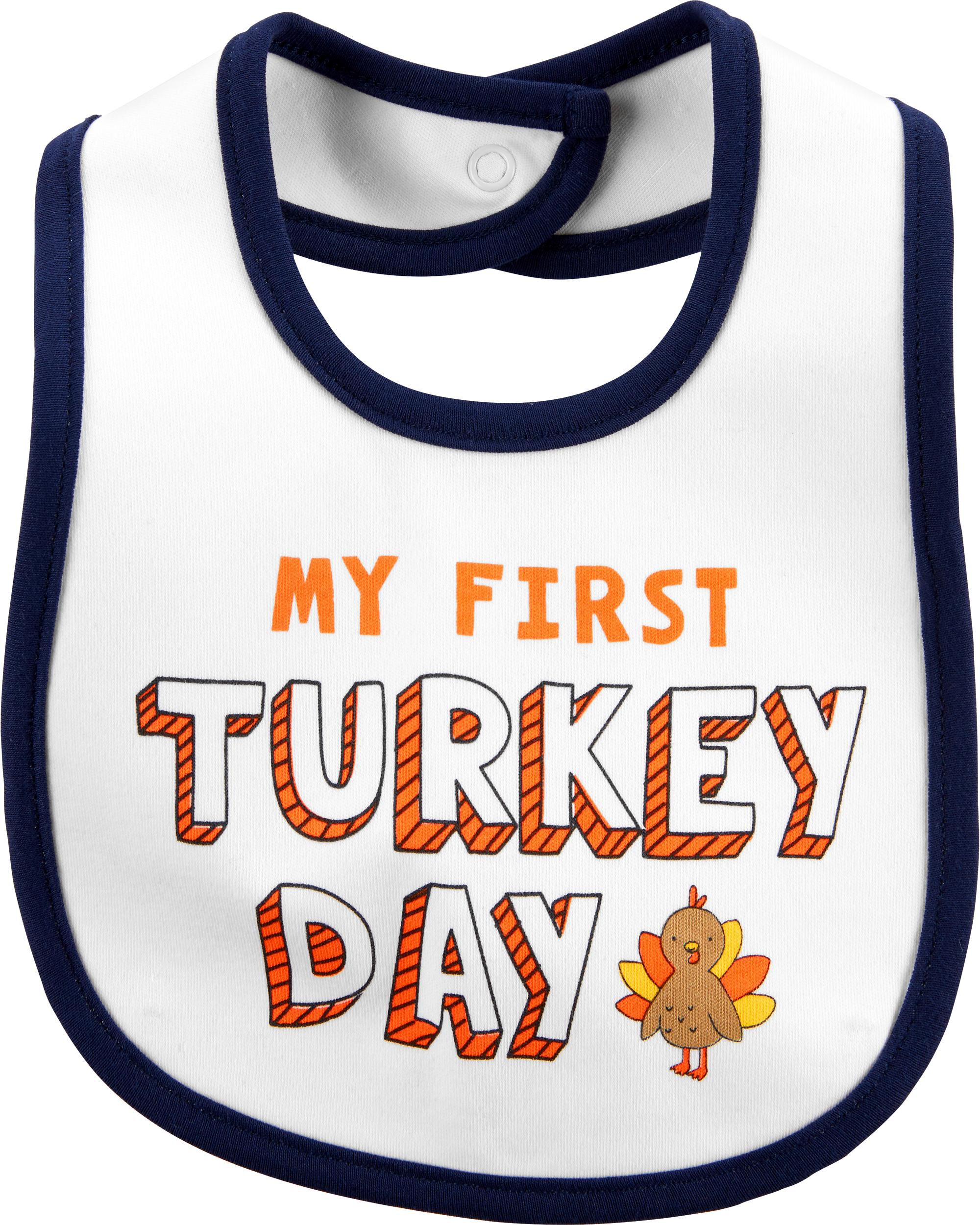 thanksgiving teething bib