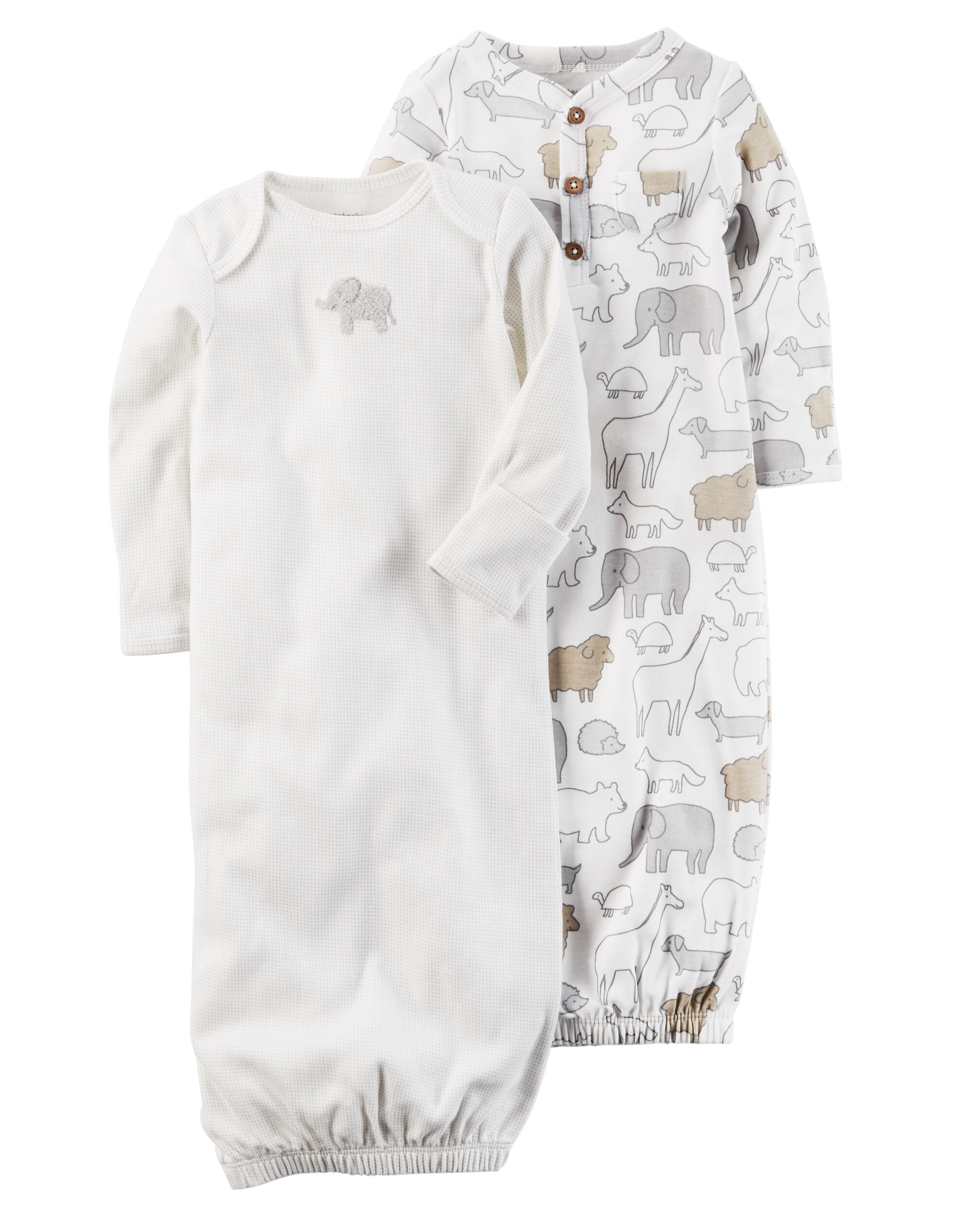 carters infant gowns