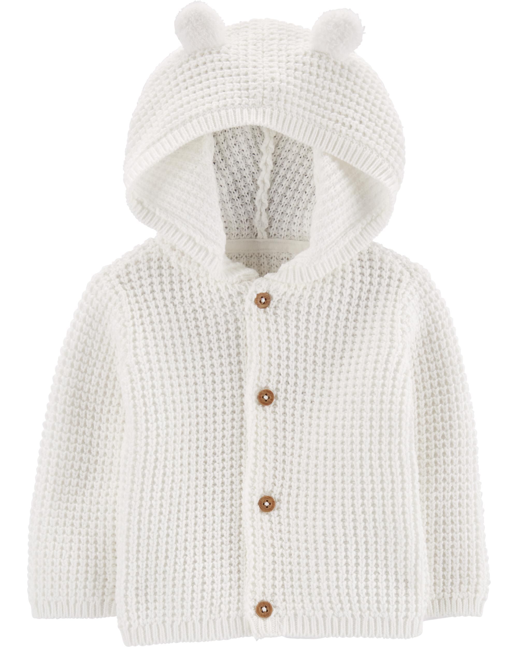 carters white sweater