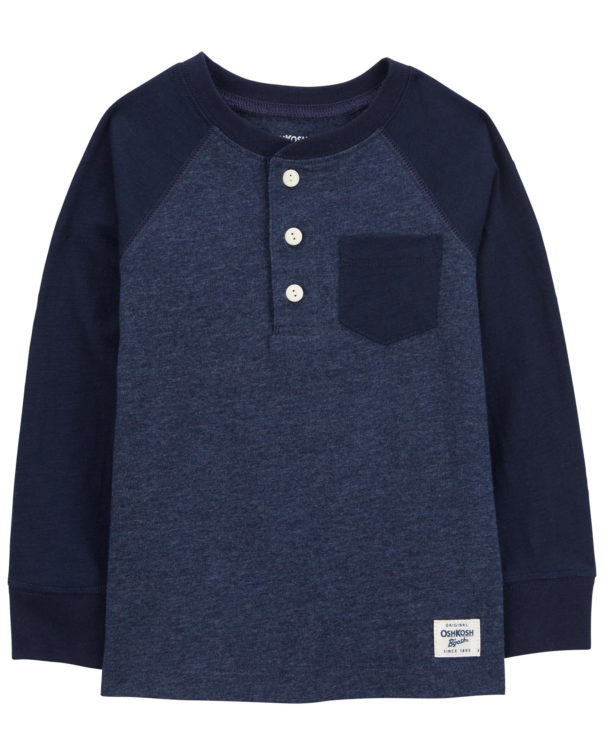 Toddler Pocket Henley