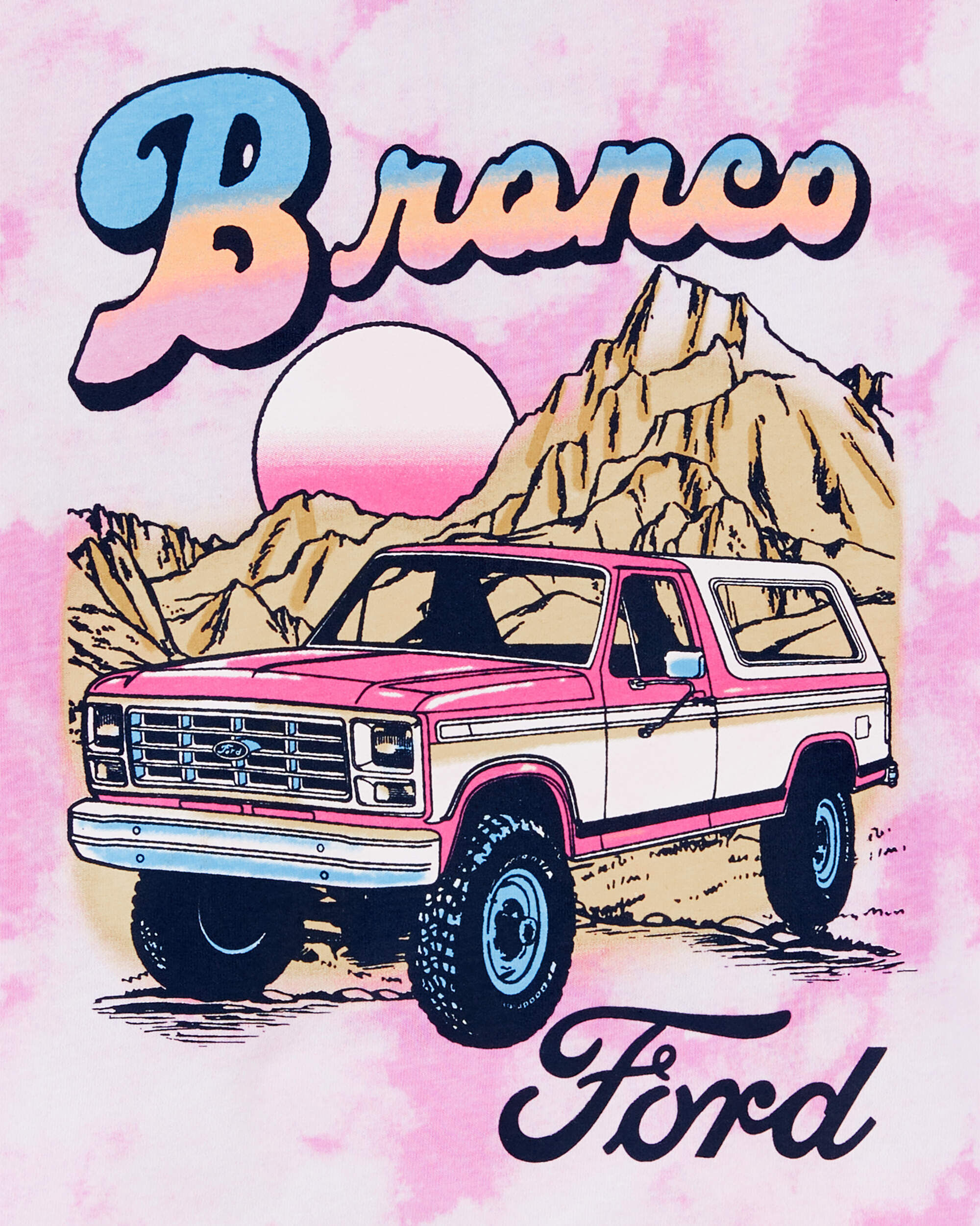 Toddler Ford Bronco Boxy Fit Graphic Tee