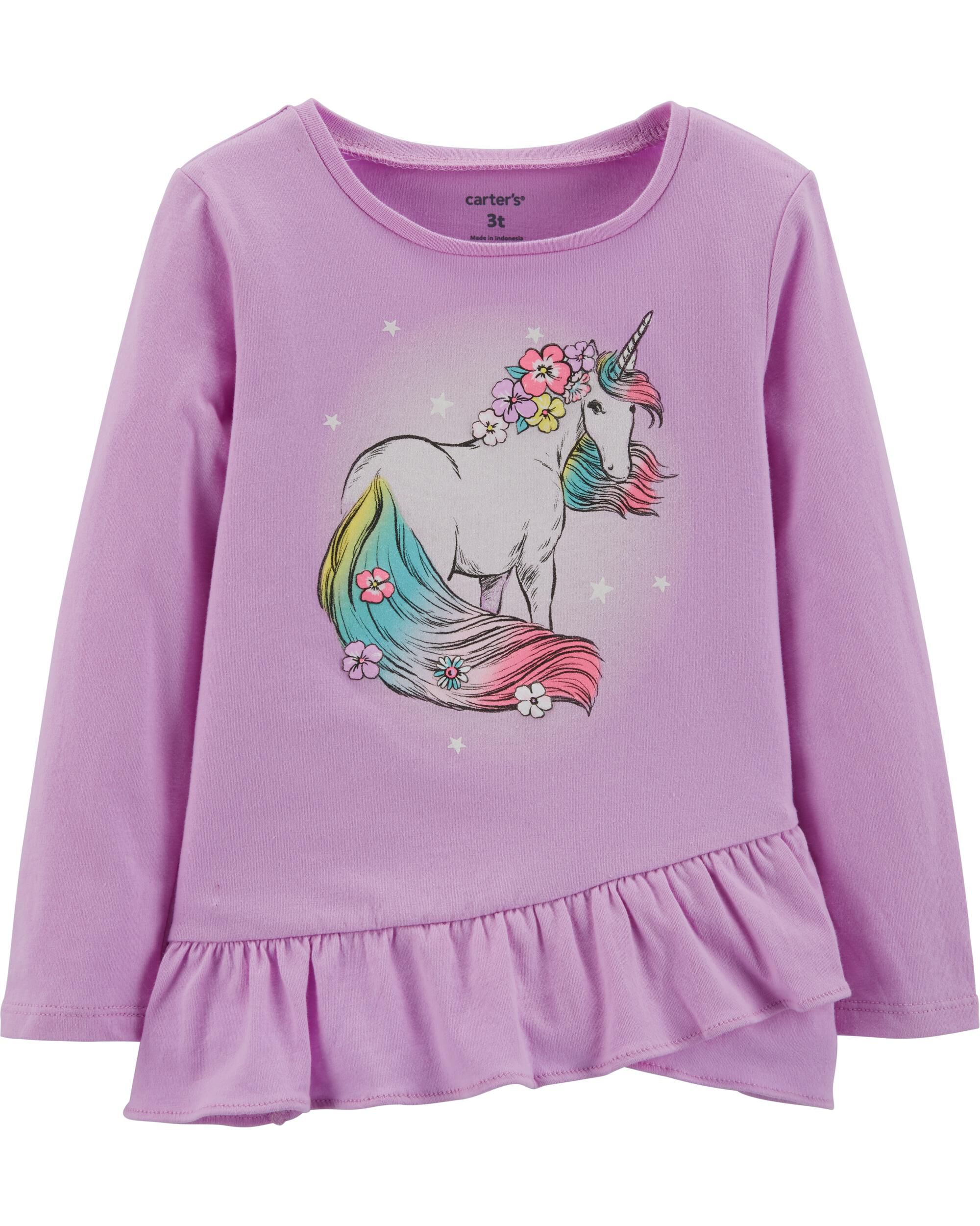 carter's unicorn shirt