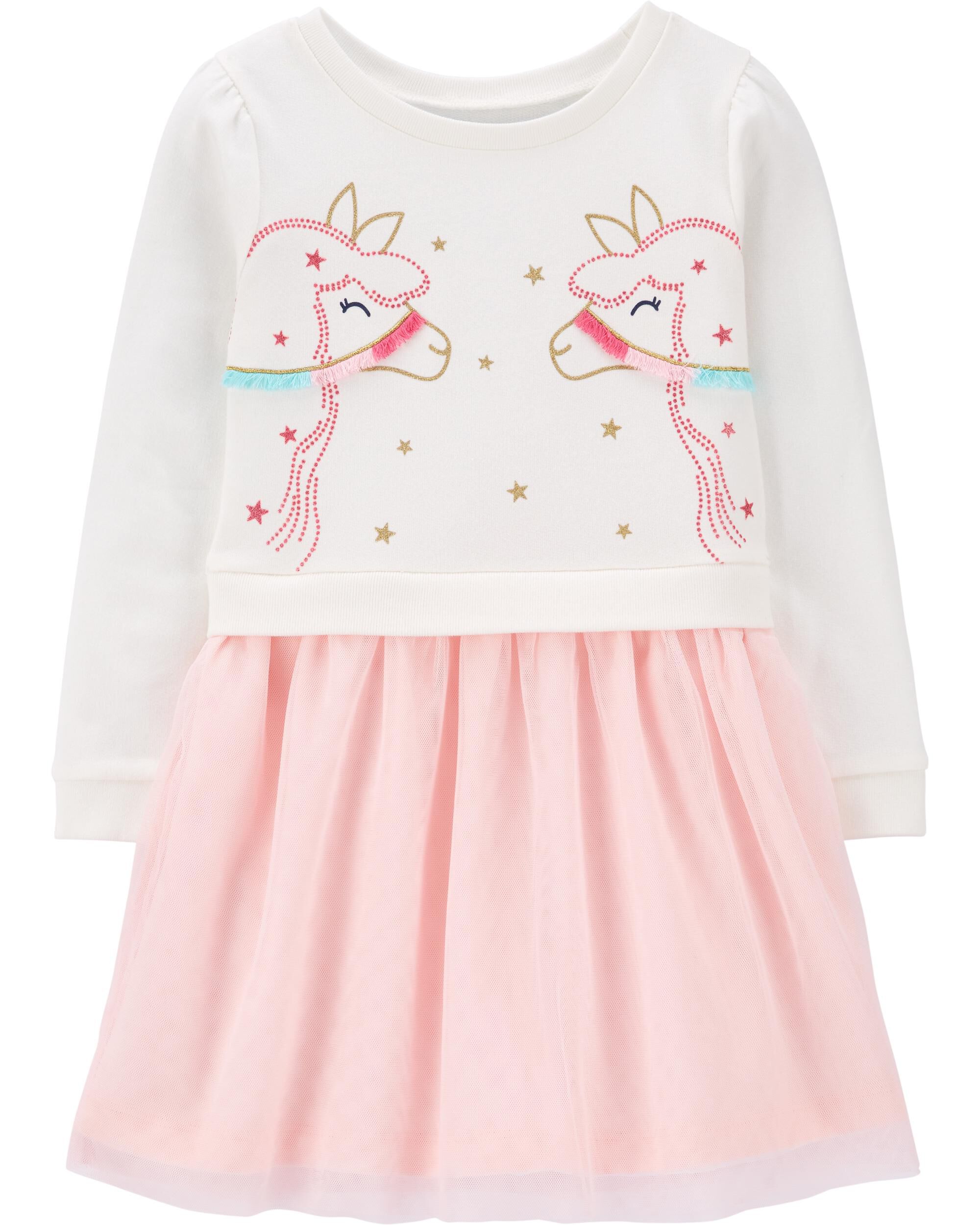 llama dress baby