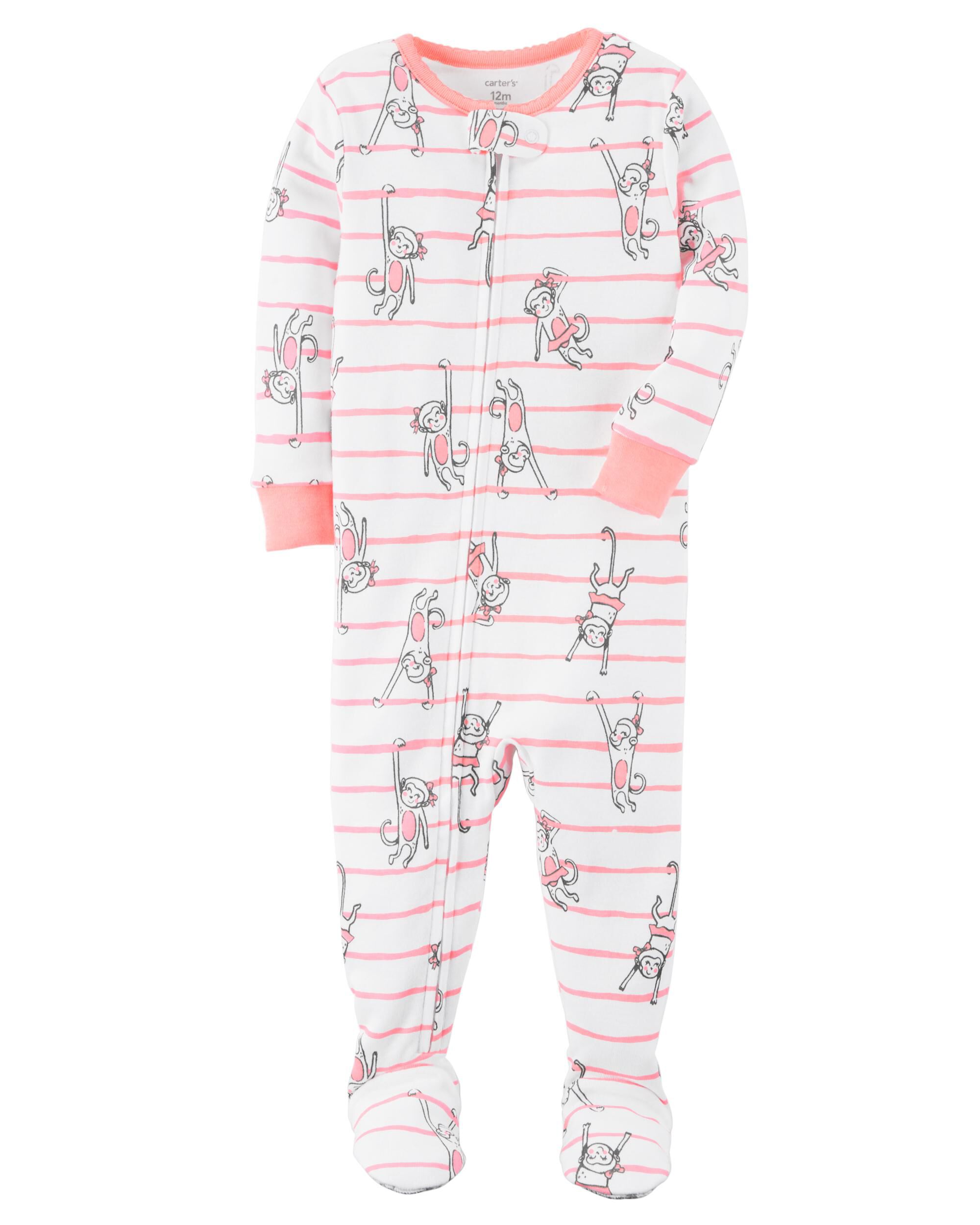 Baby Girl Pajamas & Sleepwear | Carter's | Free Shipping