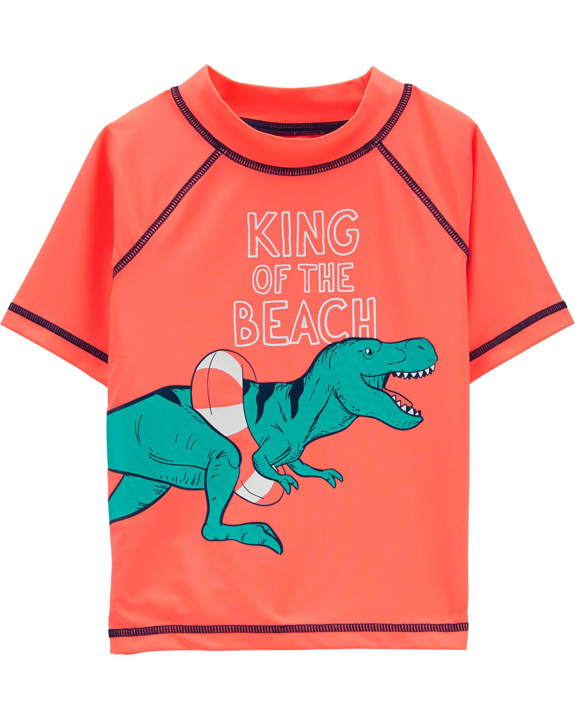 carter's dinosaur swimsuit