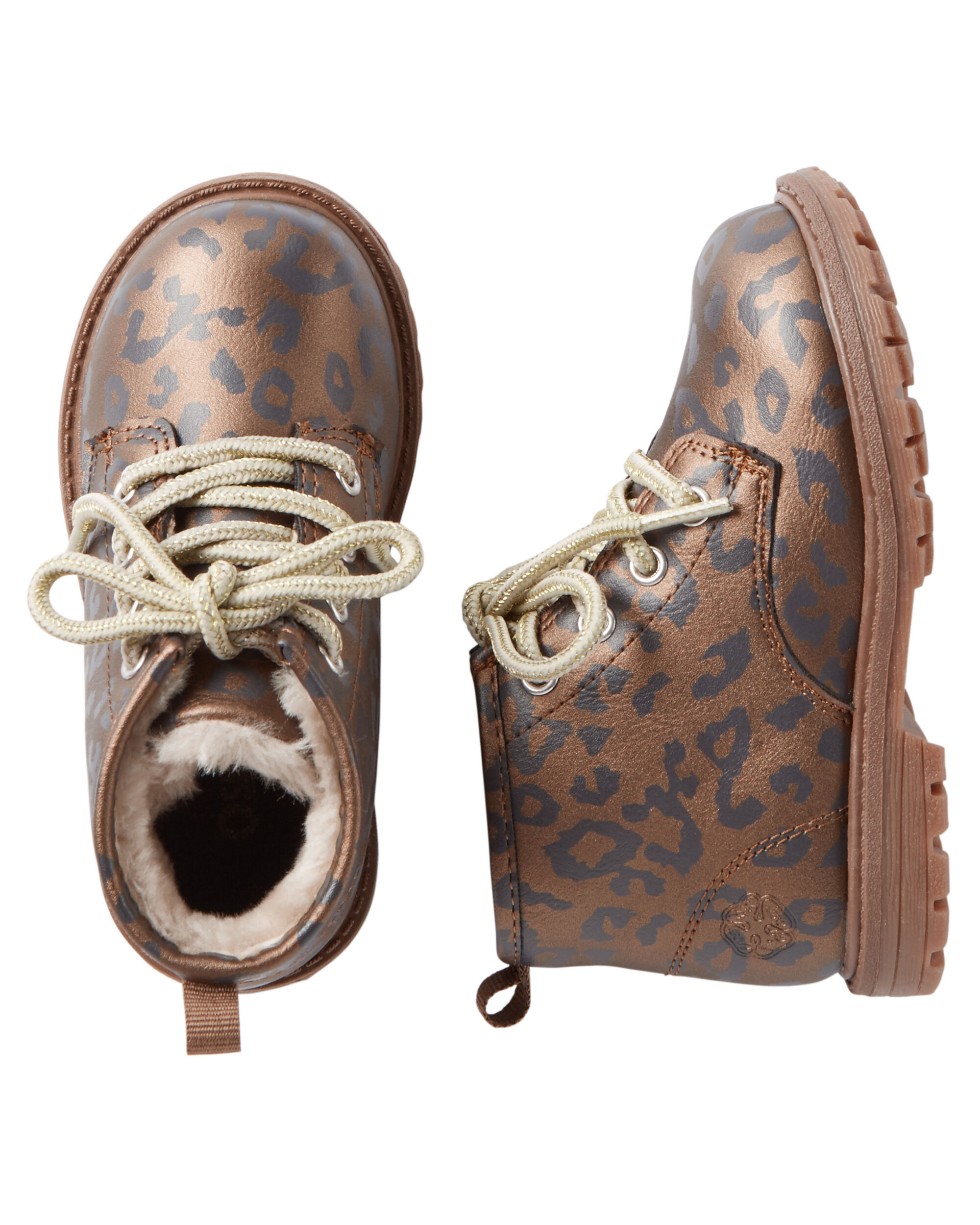 carter's leopard boots