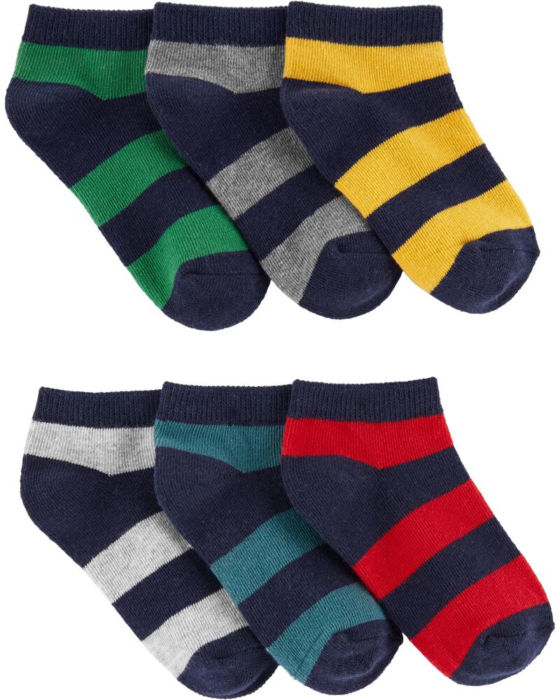6-Pack Rugby Ankle Socks | carters.com