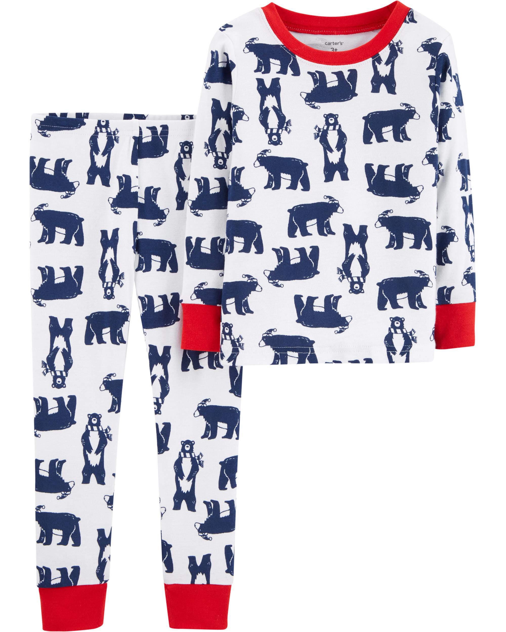 carter's bear pajamas