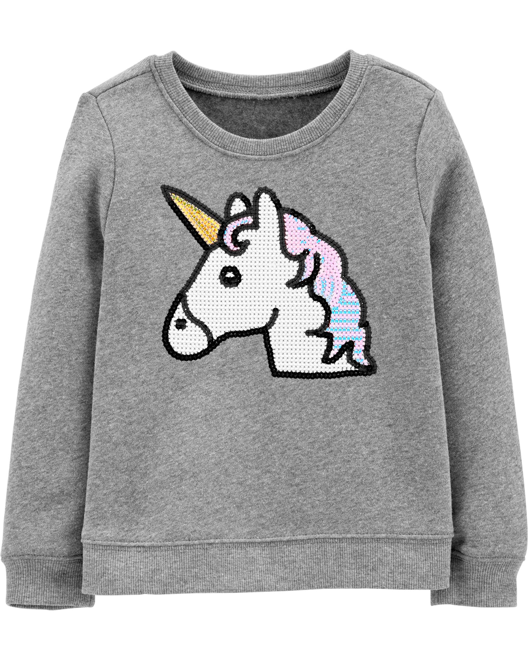 carters unicorn sweatshirt