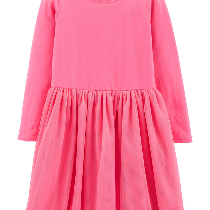 Kid Pink Tutu Jersey Dress | carters.com
