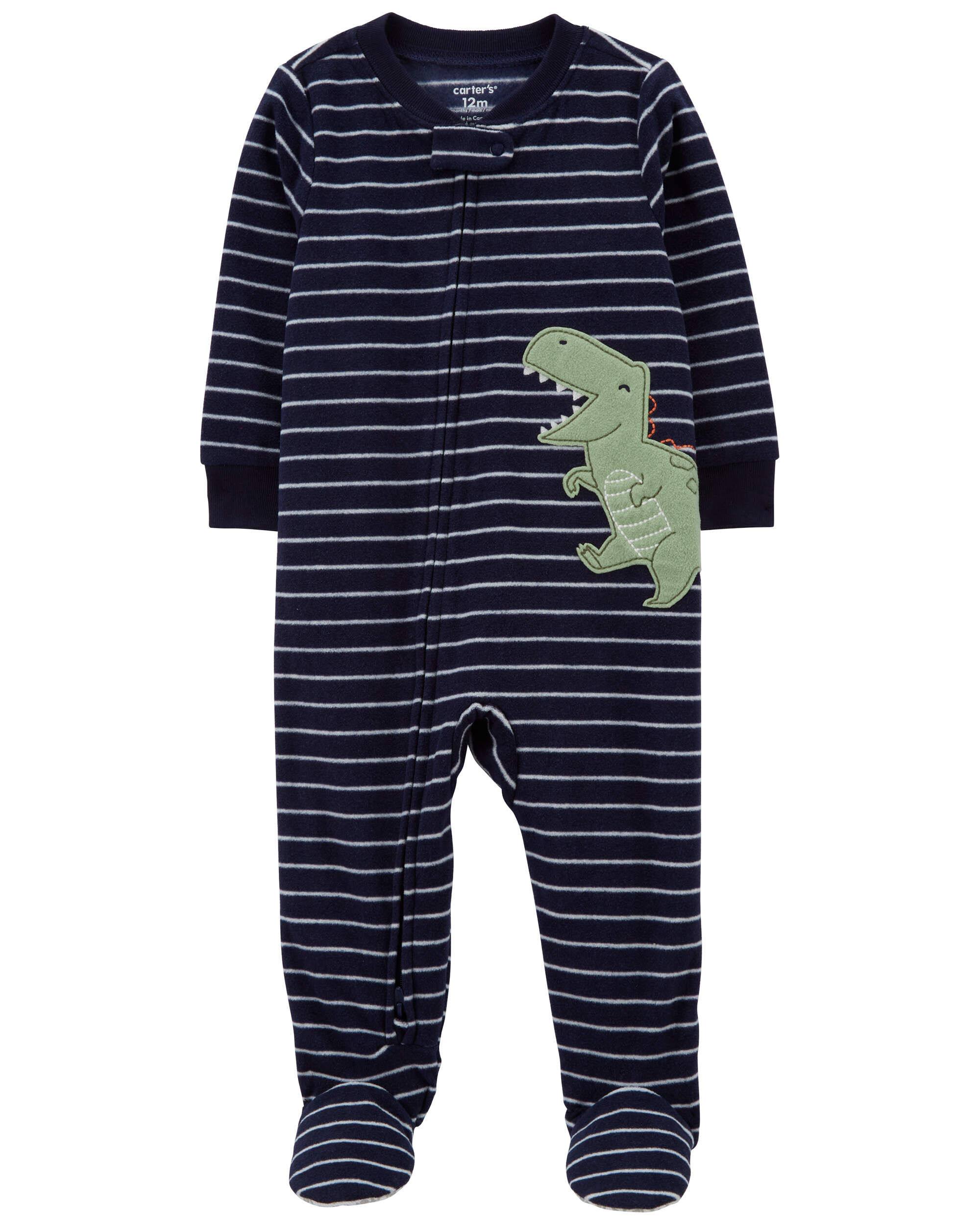 Baby 2-Pack Fleece Footie Pajamas