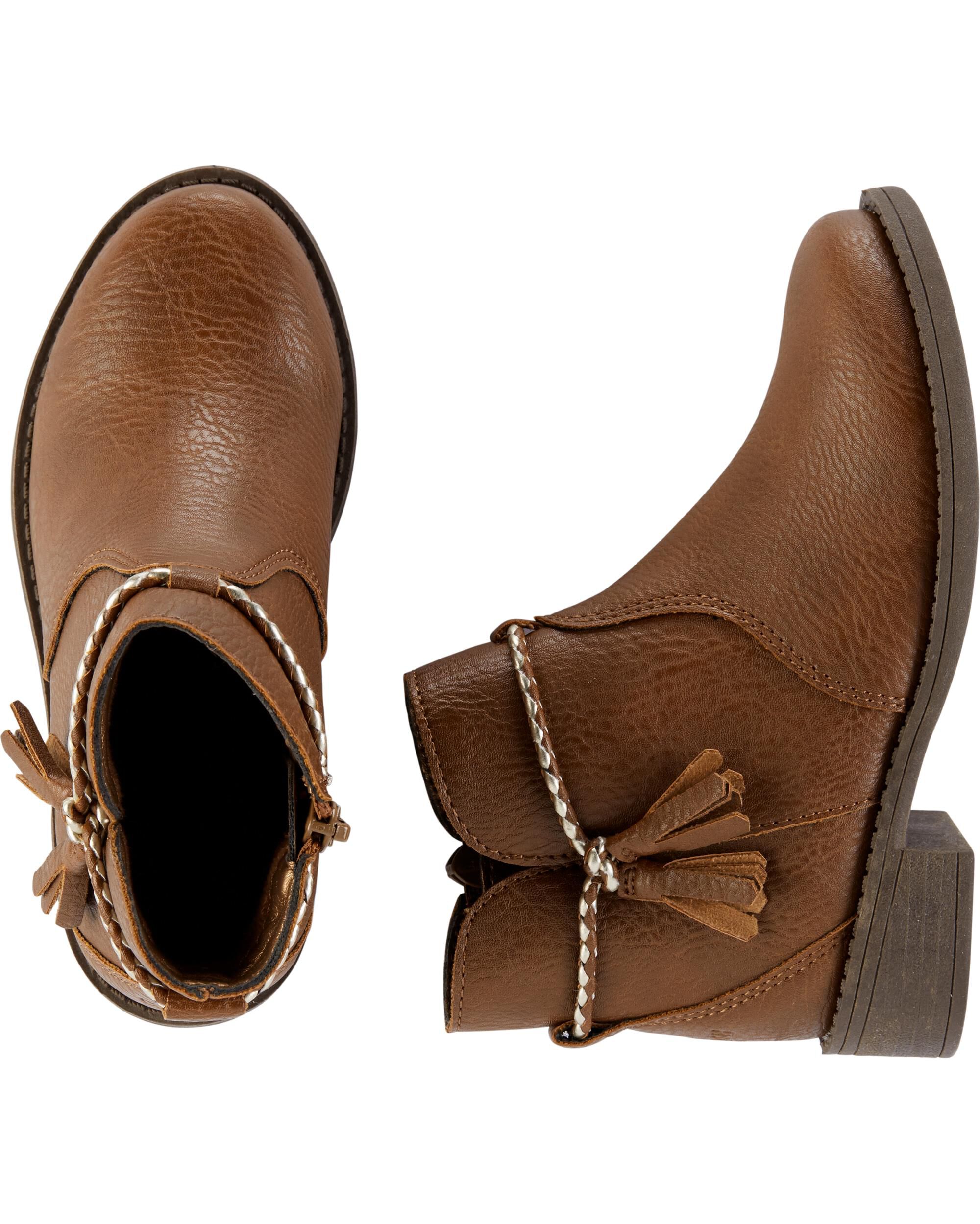 OshKosh Tassel Ankle Boots | carters.com