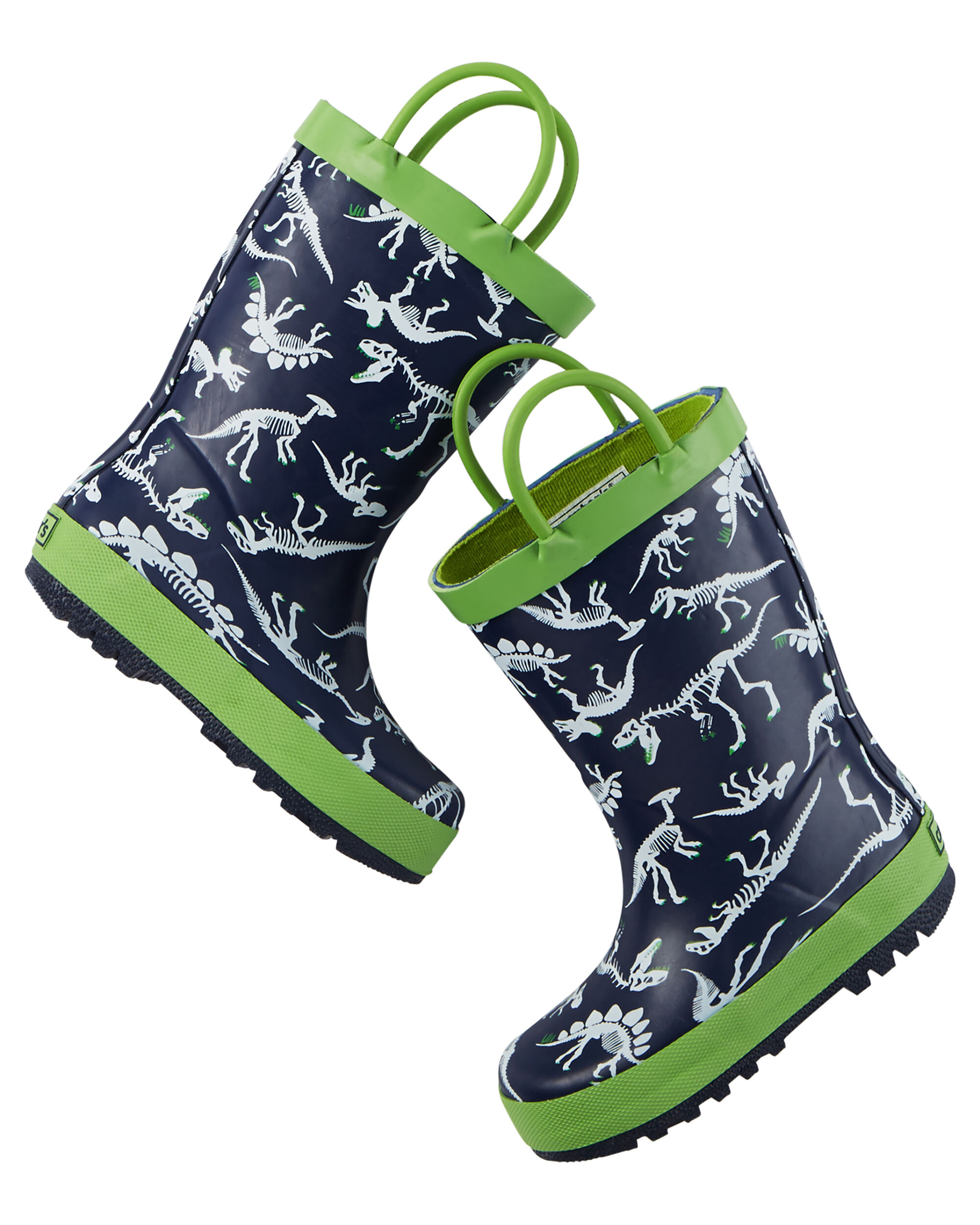 carter's dinosaur rain boots