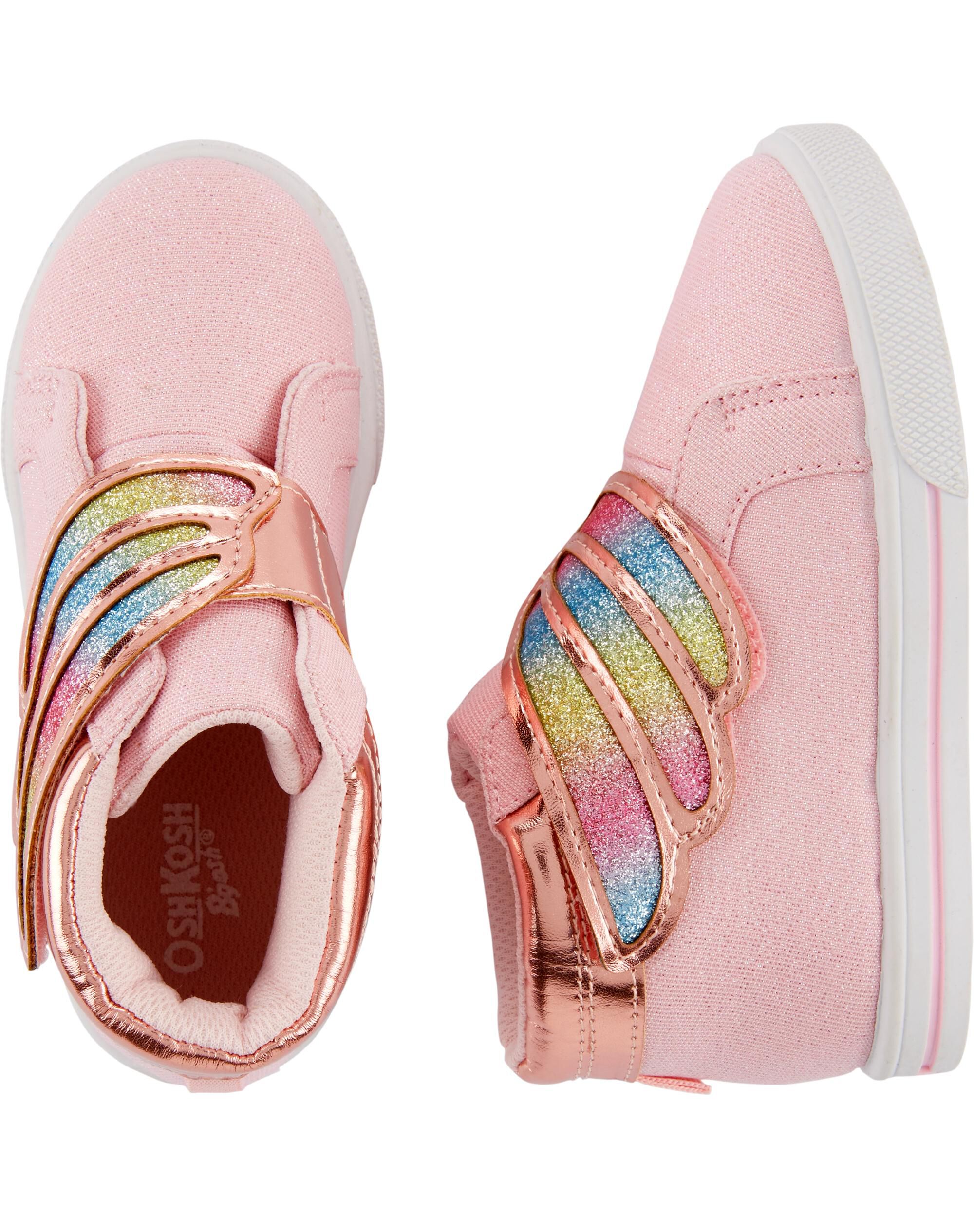 carters rainbow shoes