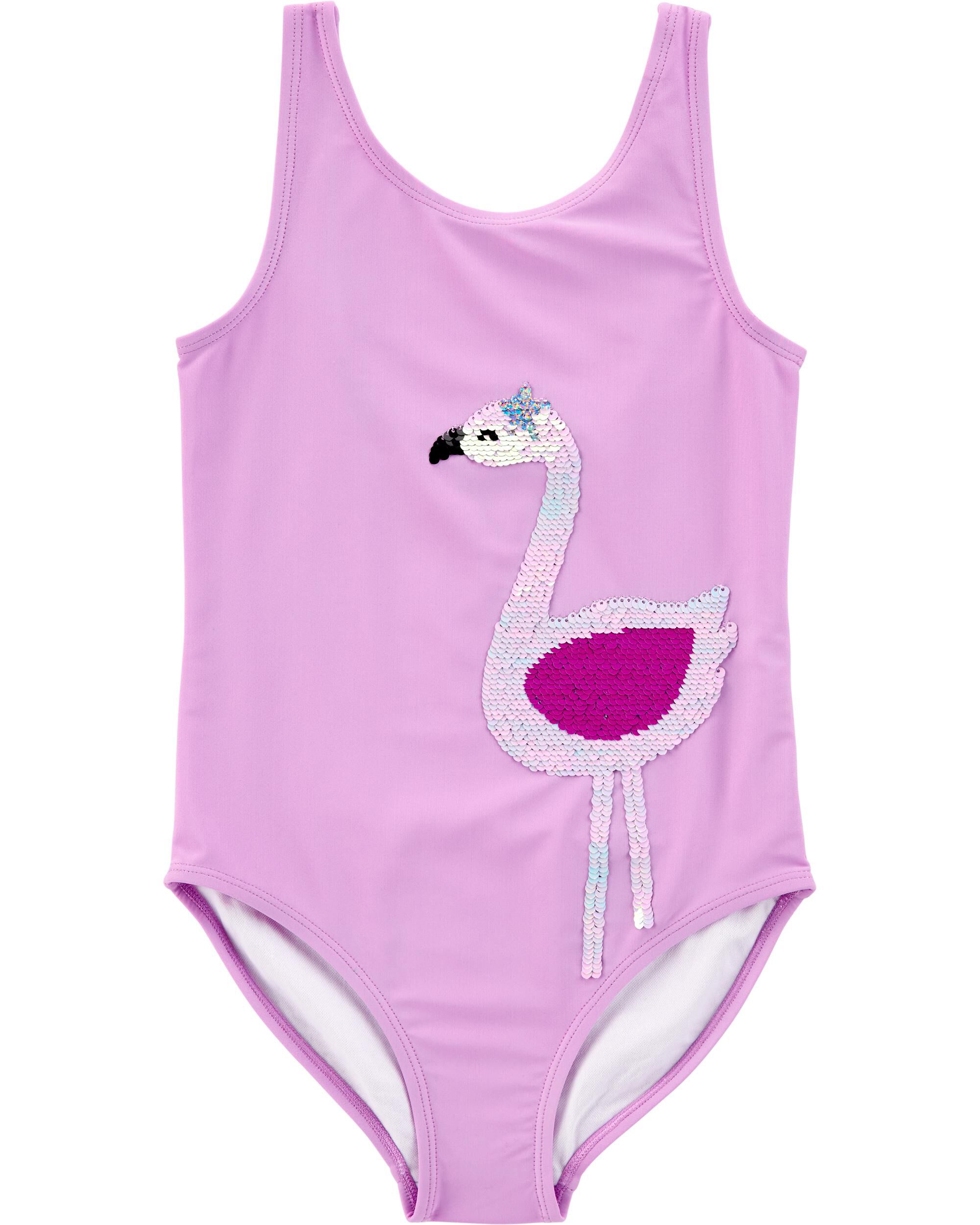 baby flamingo swimsuit