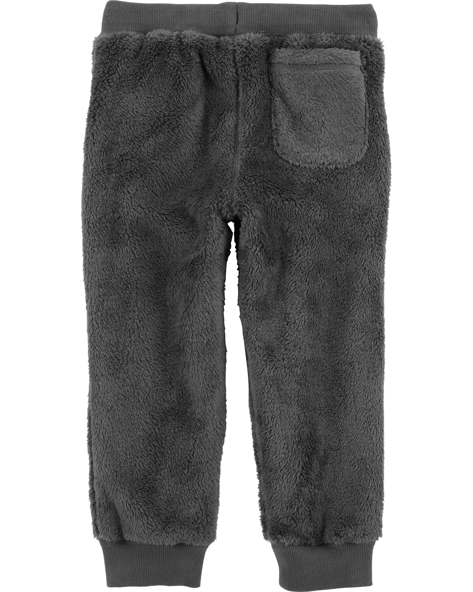 fuzzy joggers