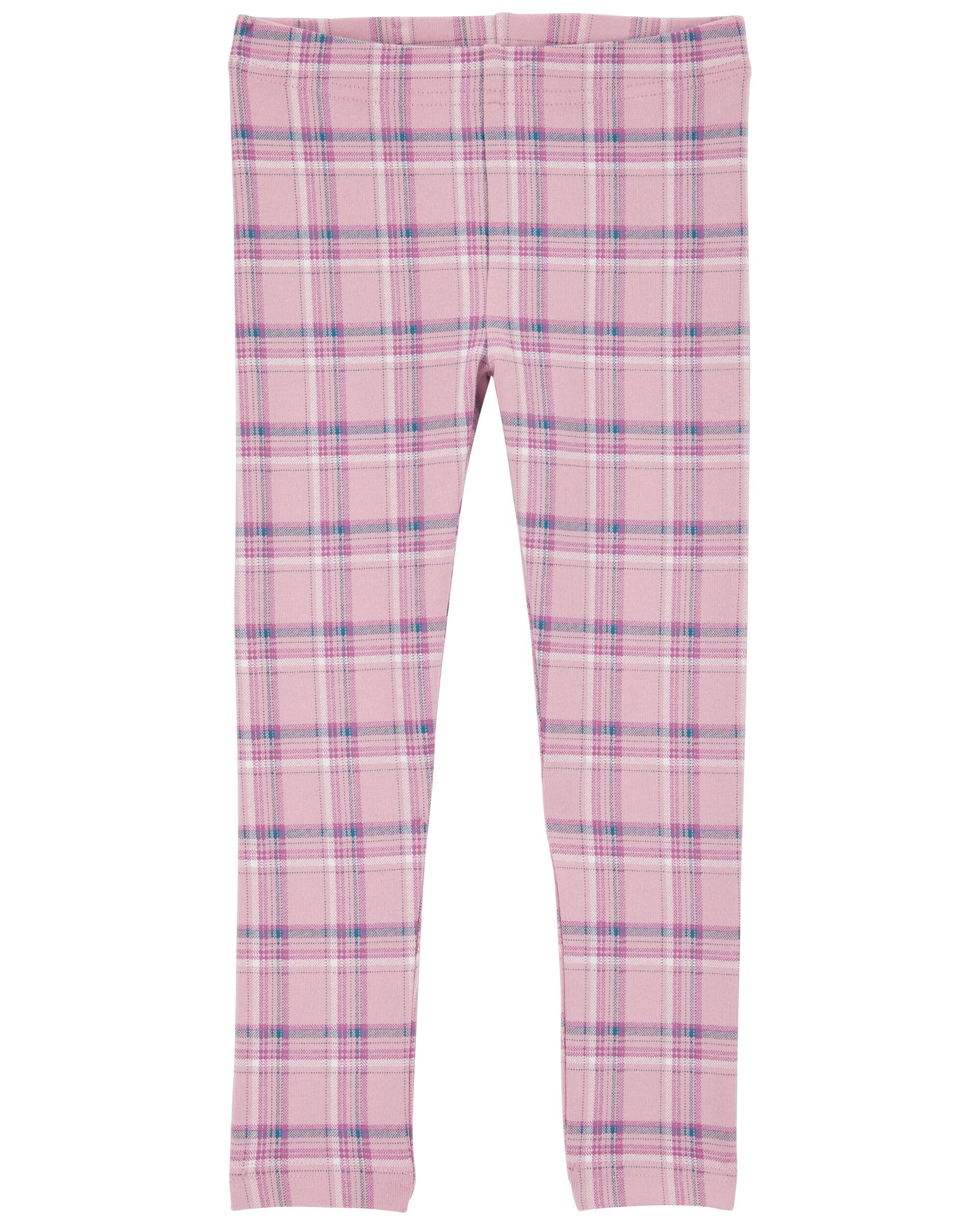 Toddler Plaid Stretch Leggings