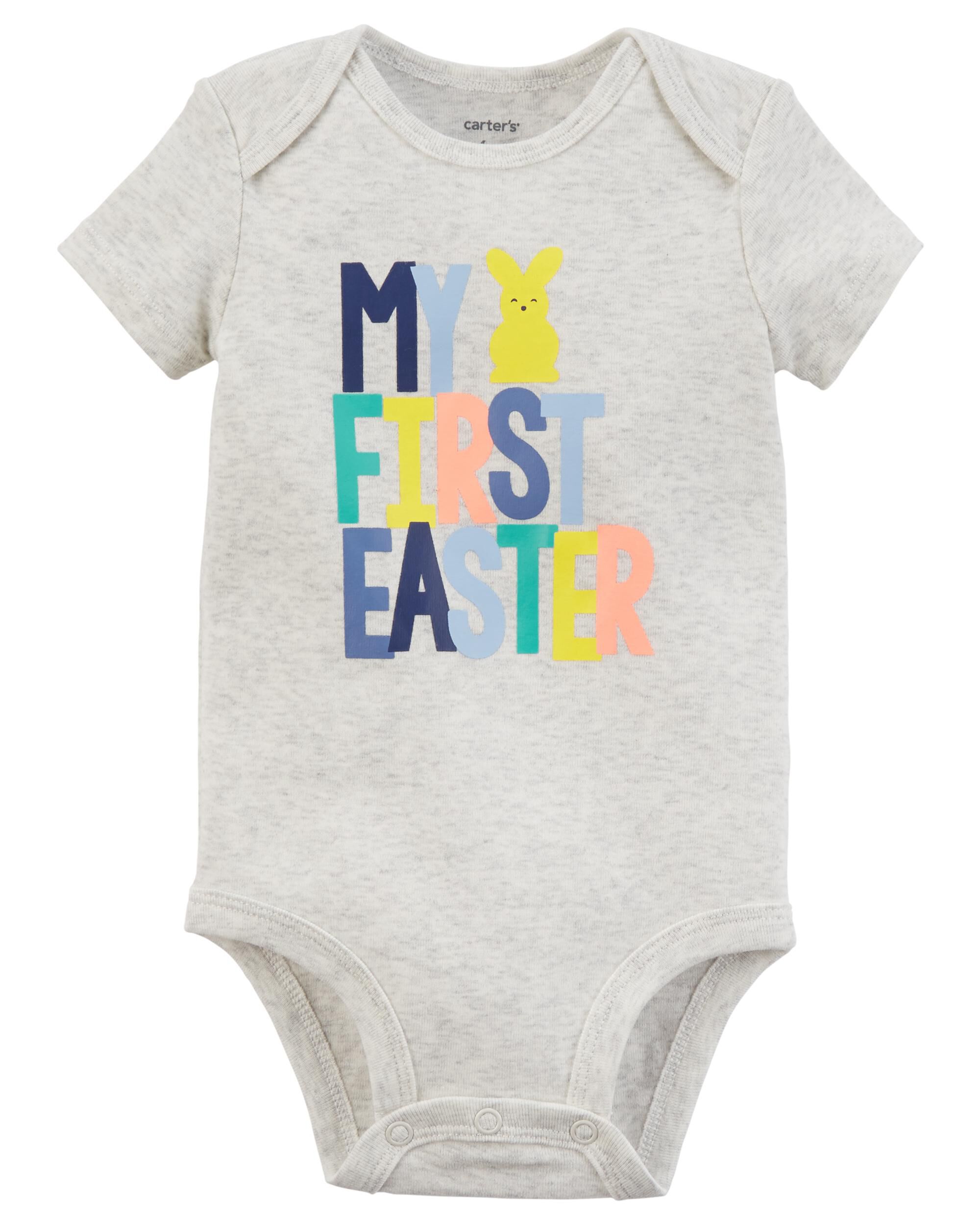 my first easter baby grow