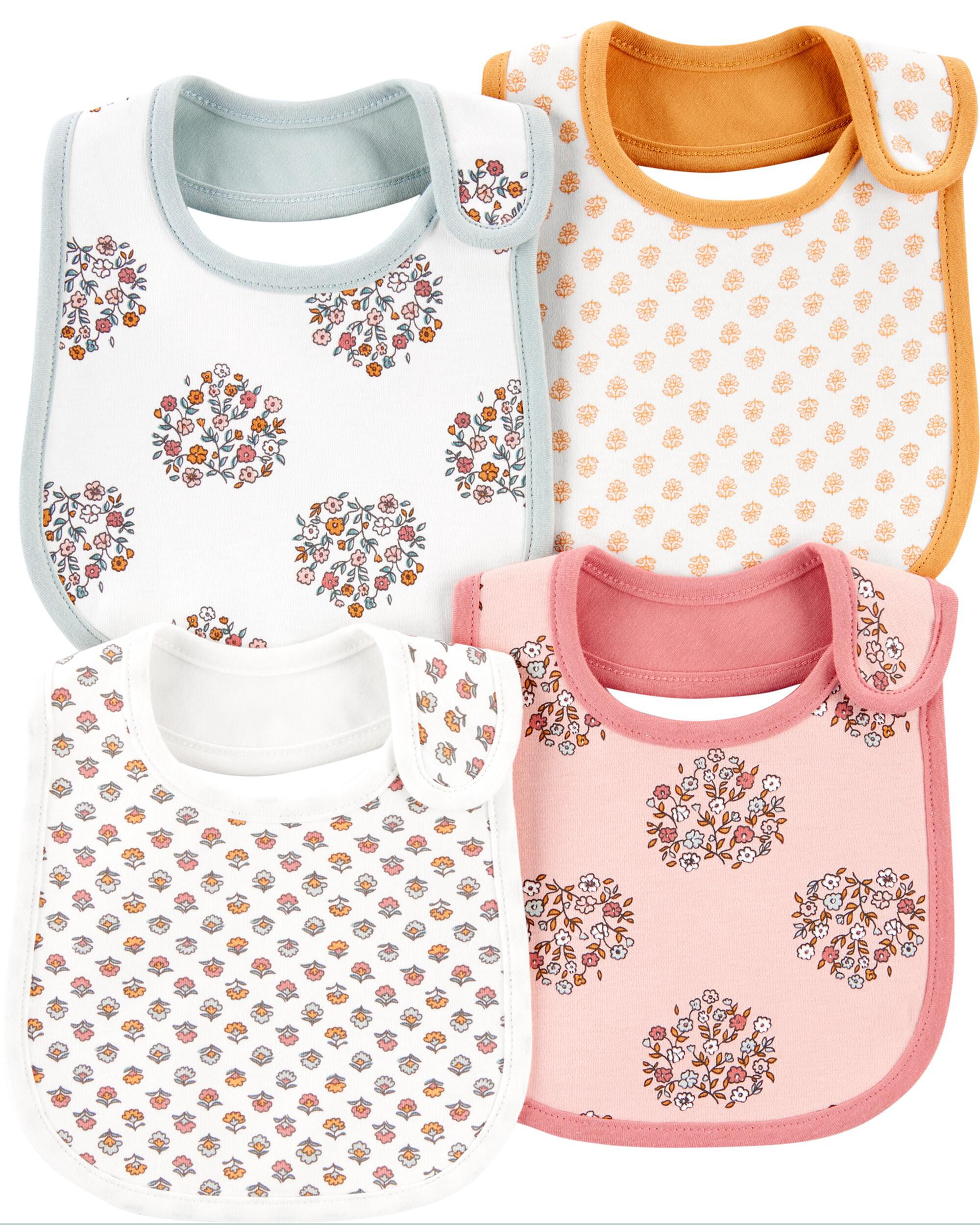 baby girl teething bibs