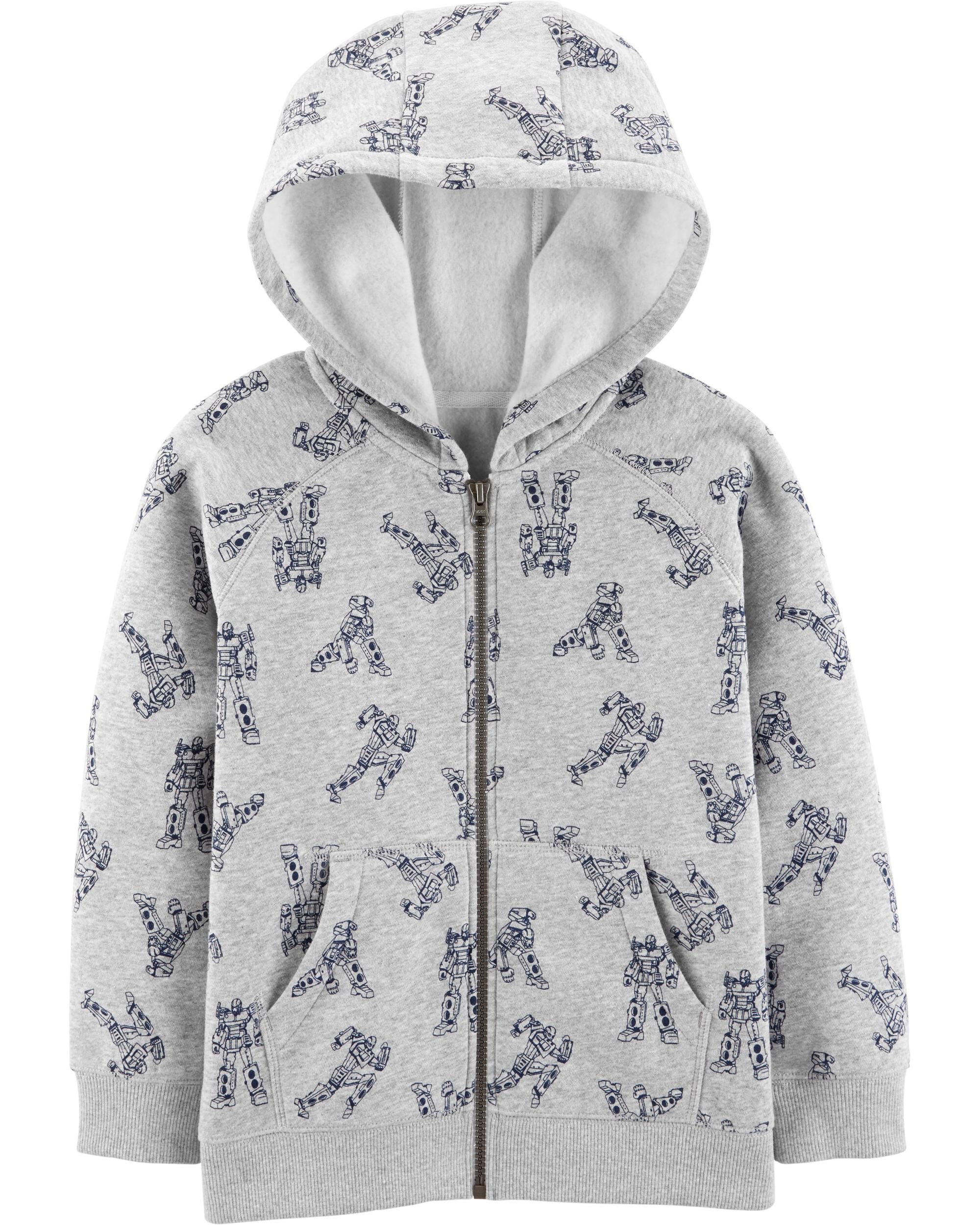 carter's fleece zip up jacket