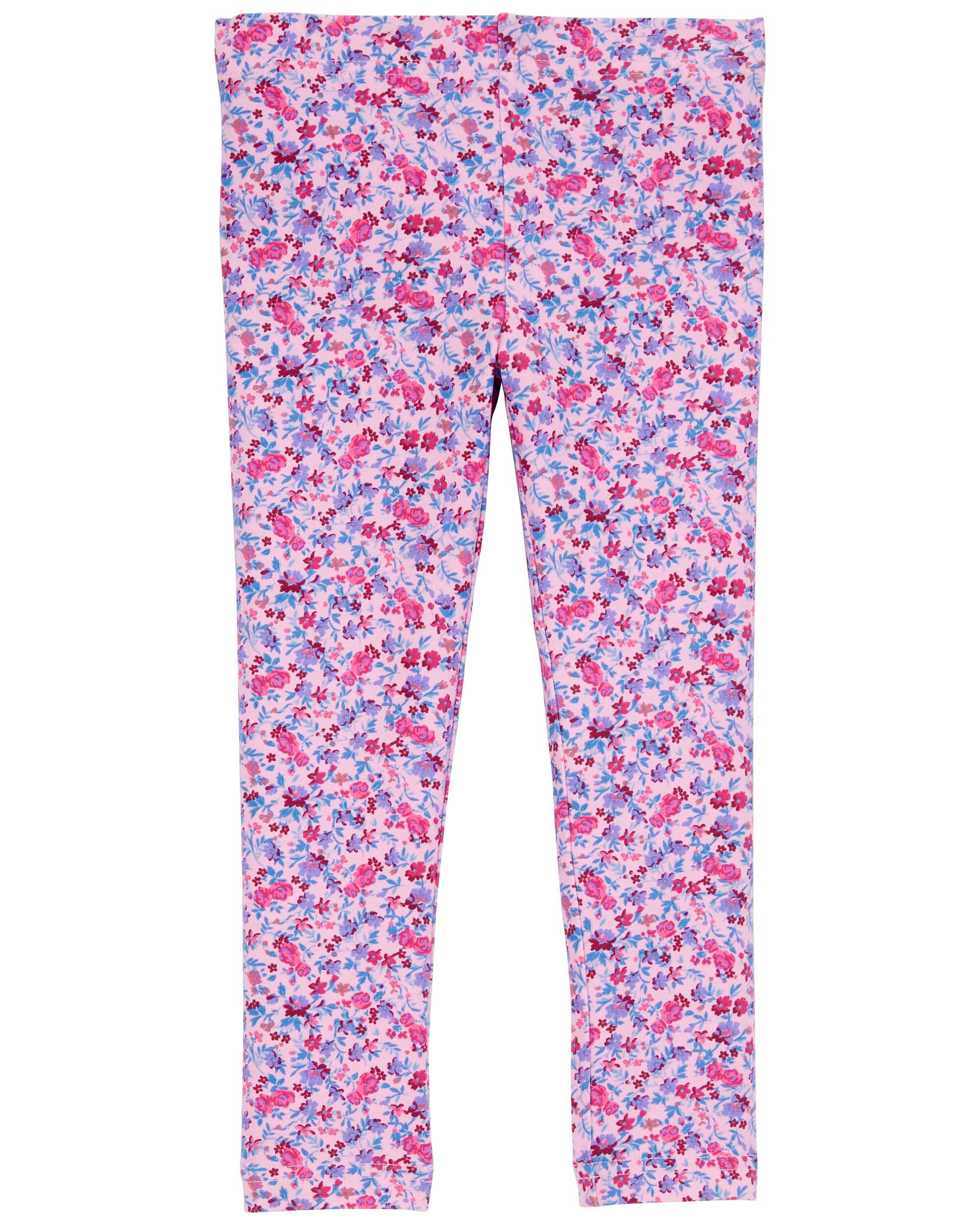 Baby Floral Knit Leggings