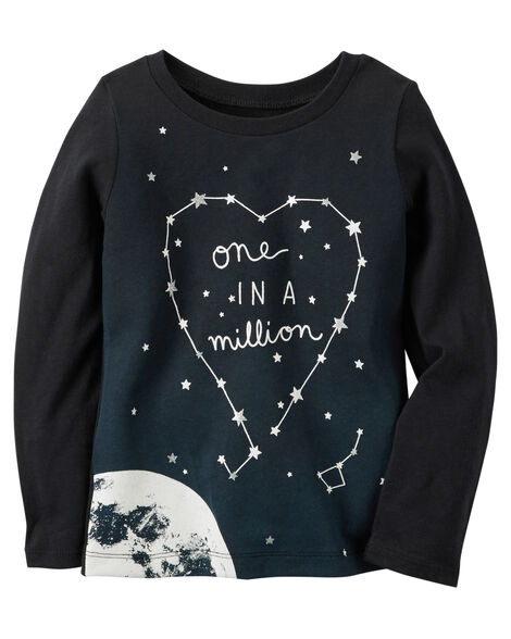 Long-Sleeve Constellation Graphic Tee | Carters.com