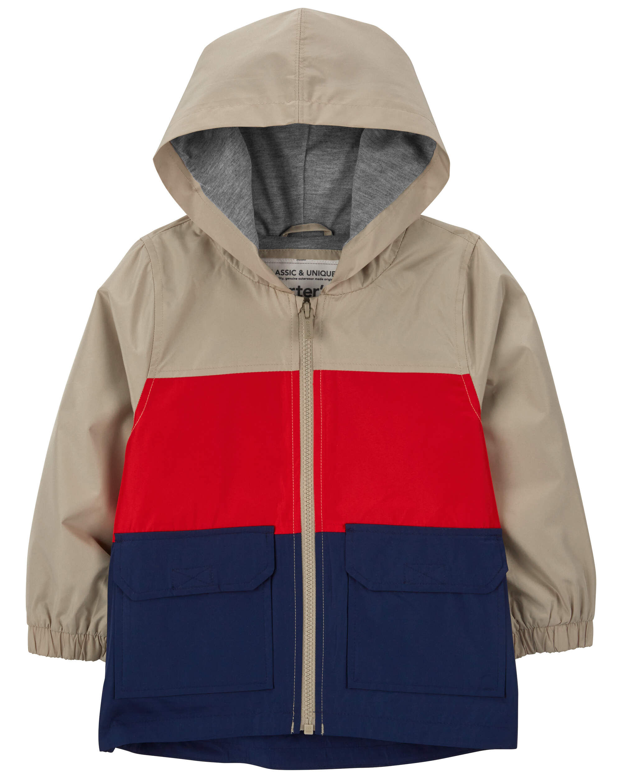 Baby Colorblock Rain Jacket