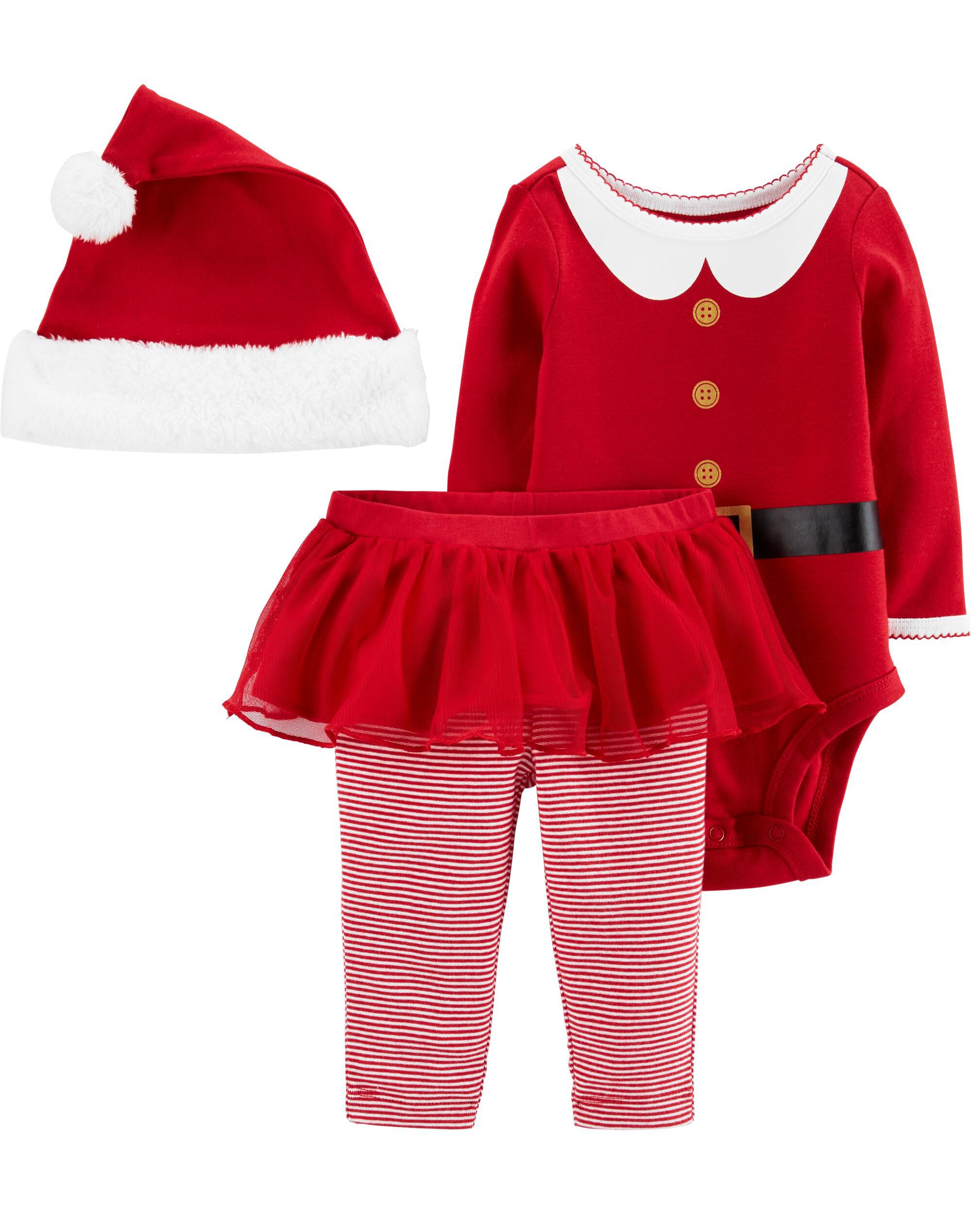 baby santa outfit girl