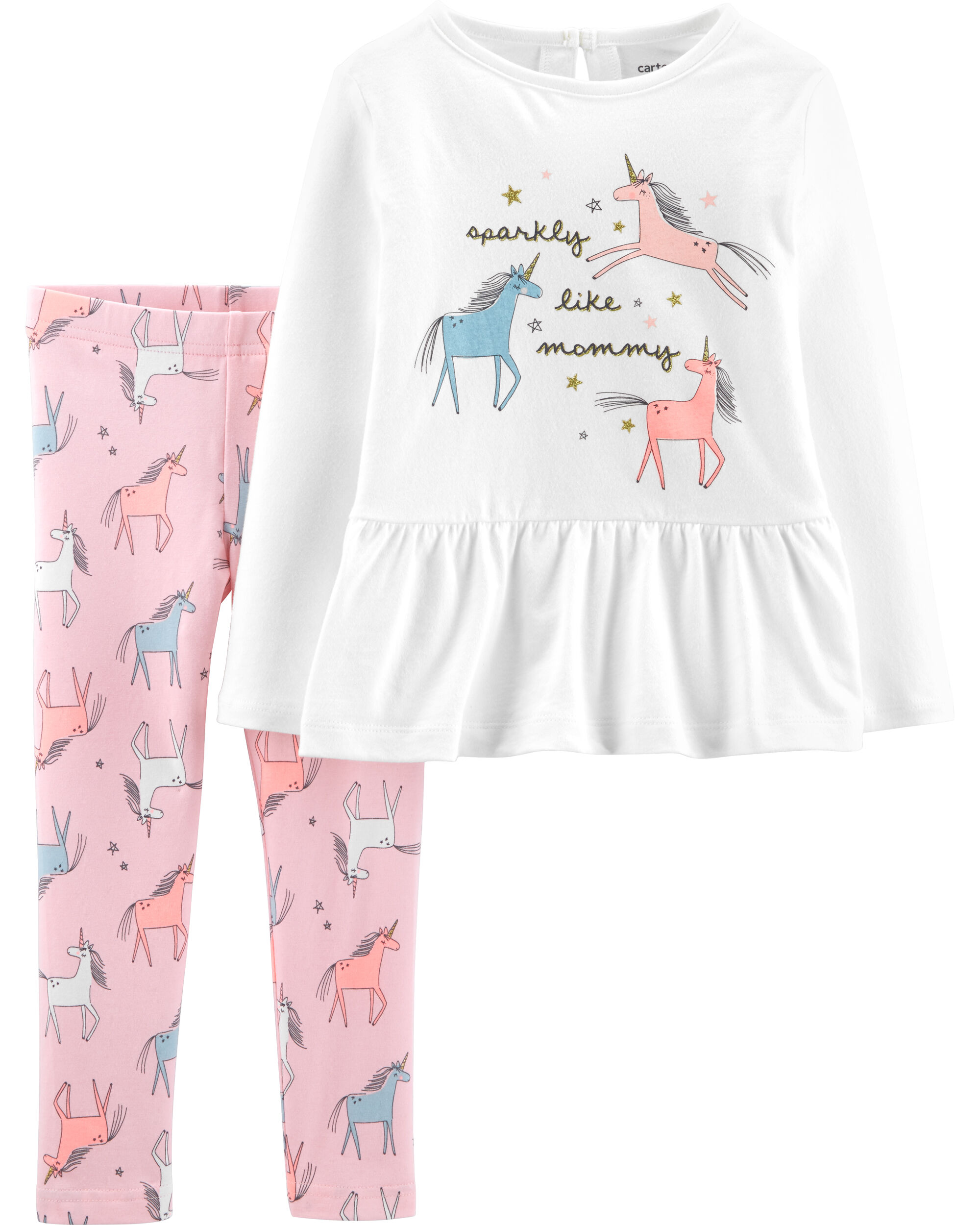 unicorn top and leggings
