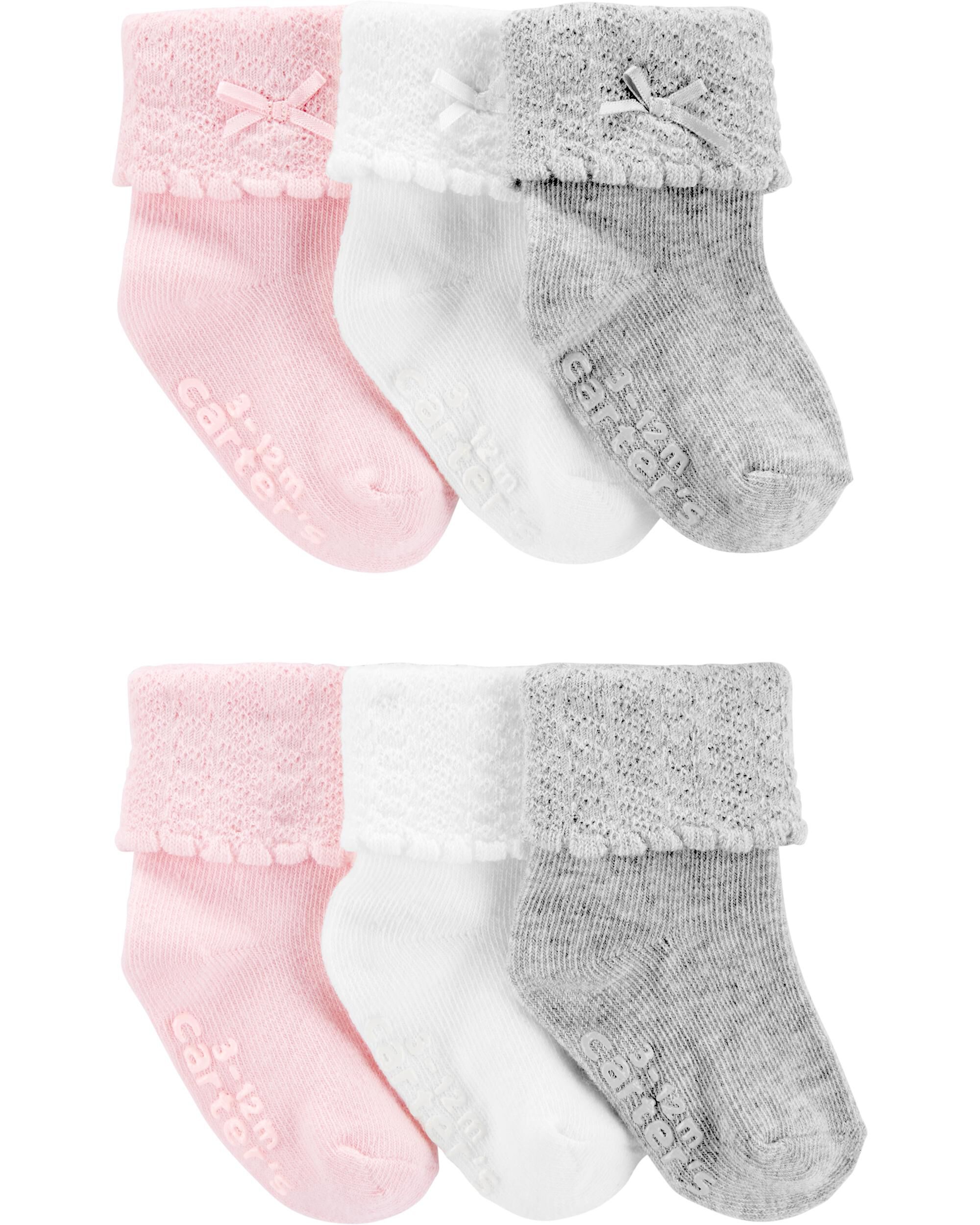 baby girl bootie socks