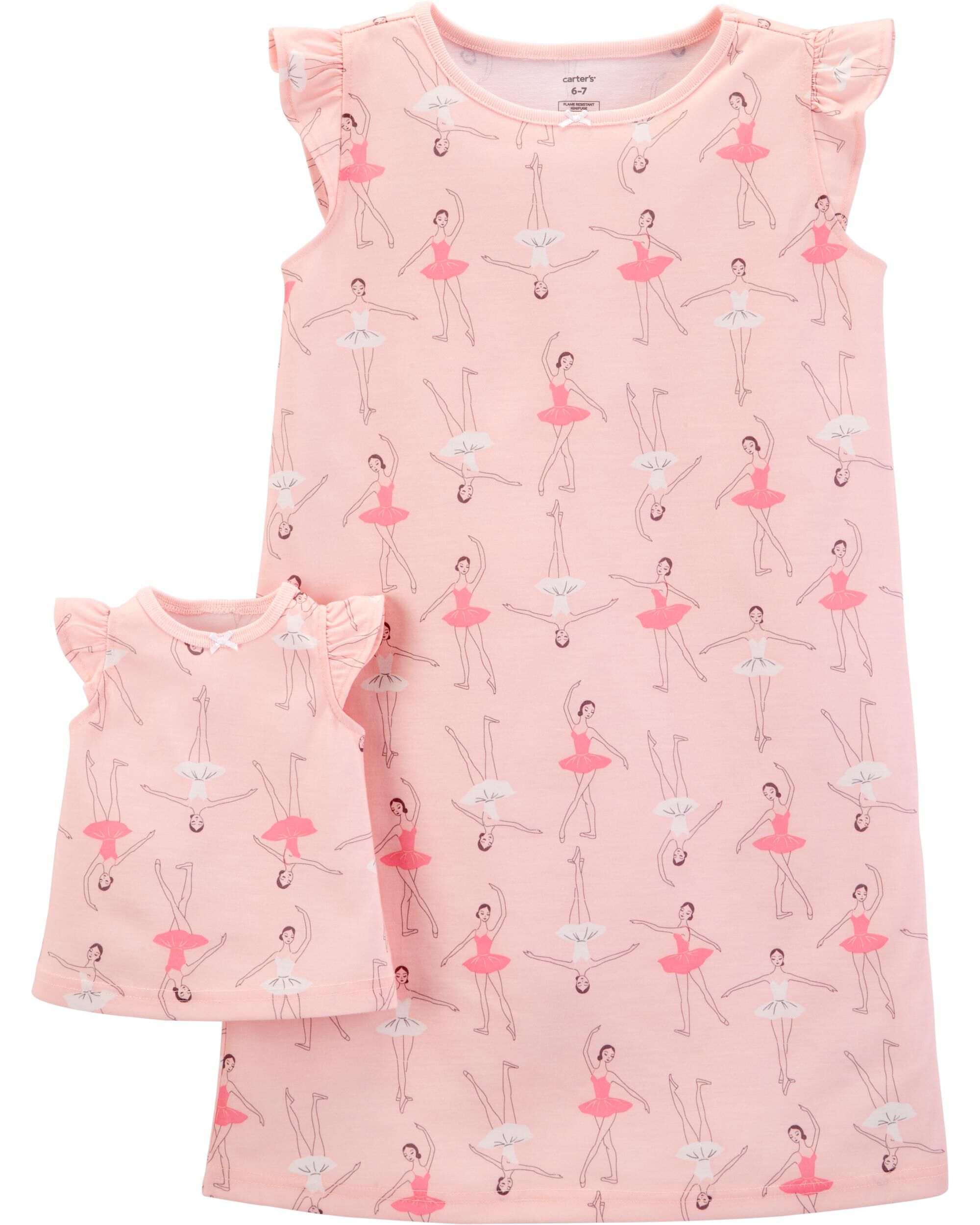 carter's ballerina pajamas