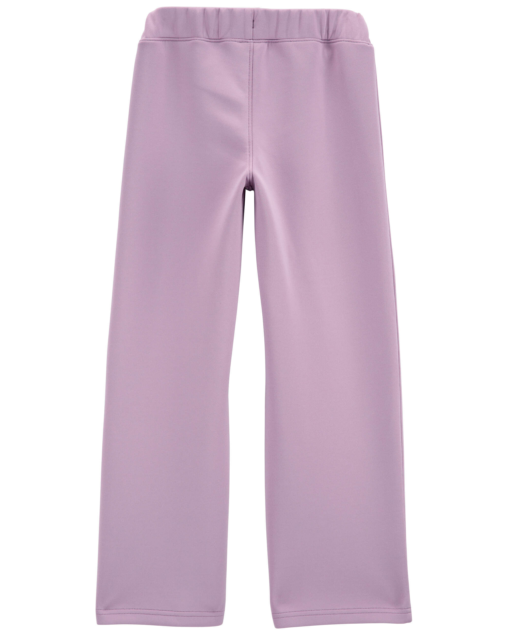 Kid High-Rise Drawstring Pants - Purple