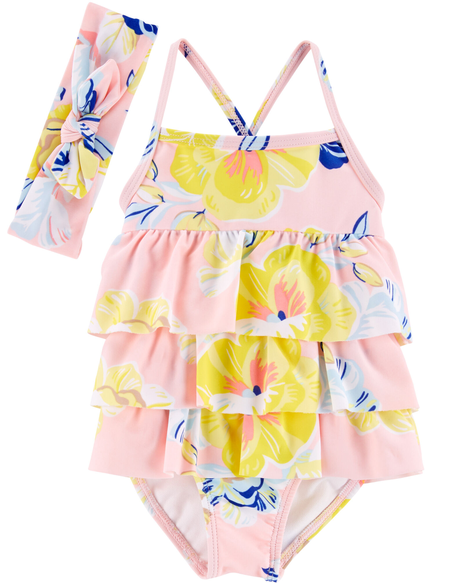 carters baby girl bathing suits