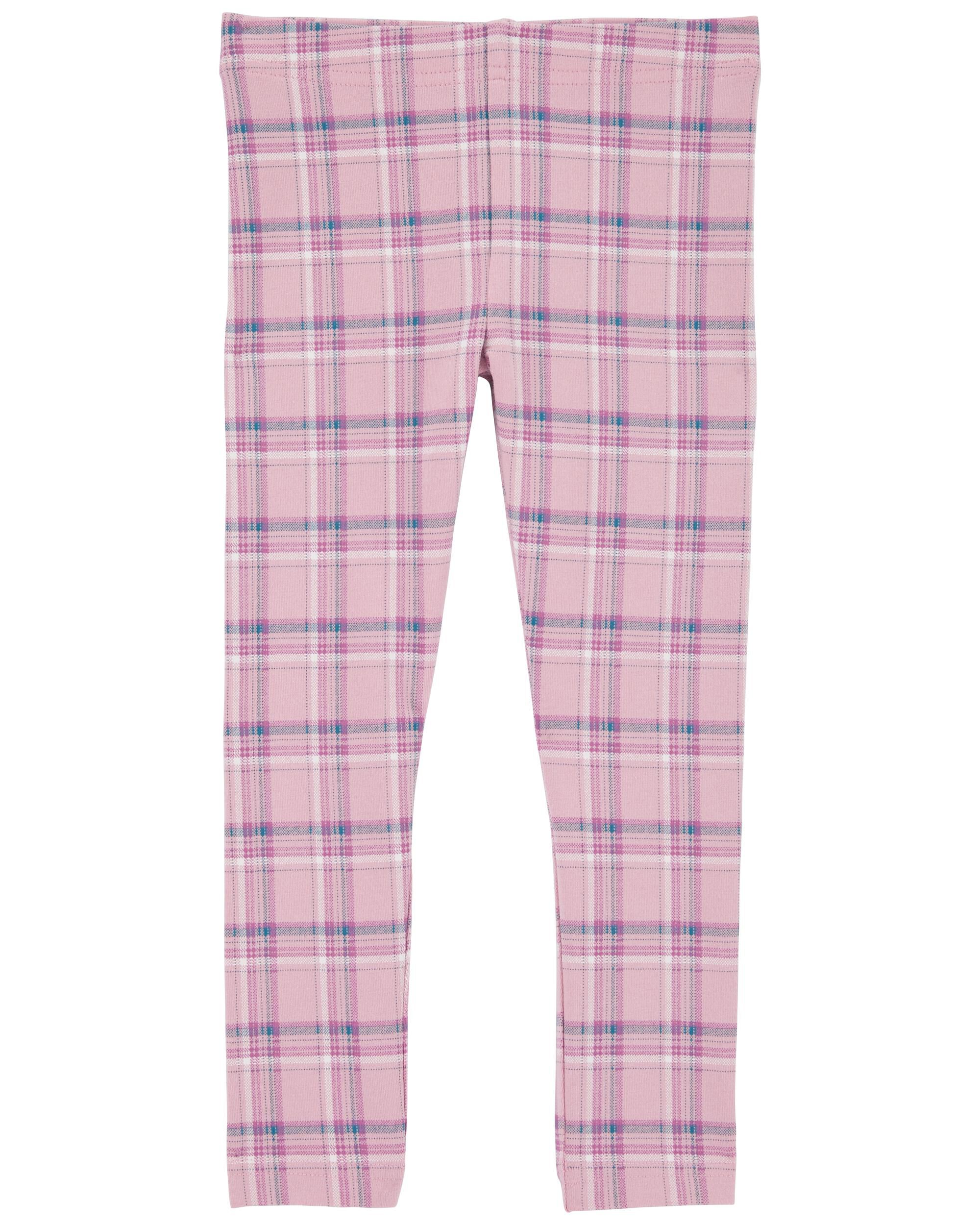 Toddler Plaid Stretch Leggings