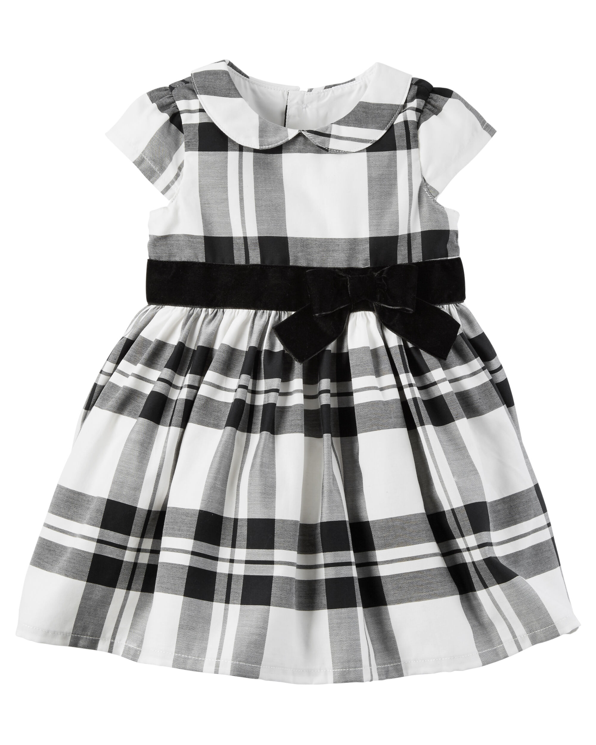 baby girl plaid dress