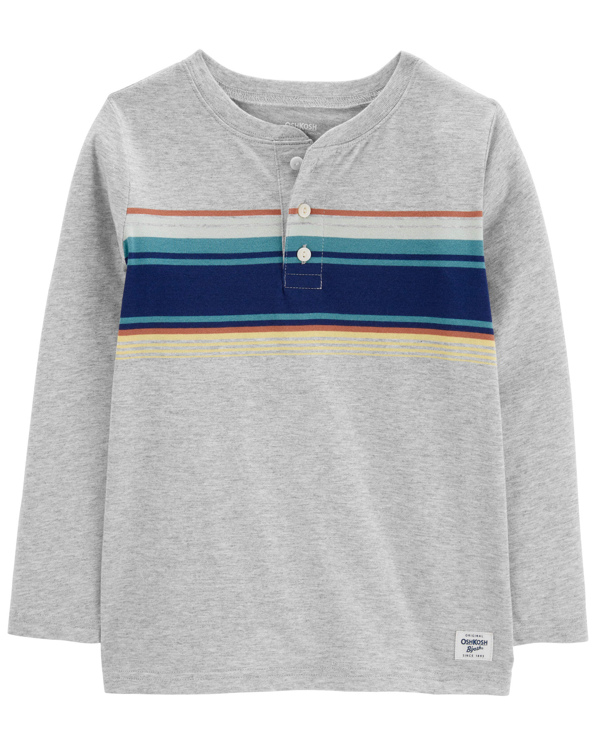 Kid Striped Henley