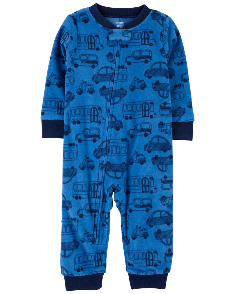 Baby Girl Carter's Breakfast Fleece Footless Pajamas
