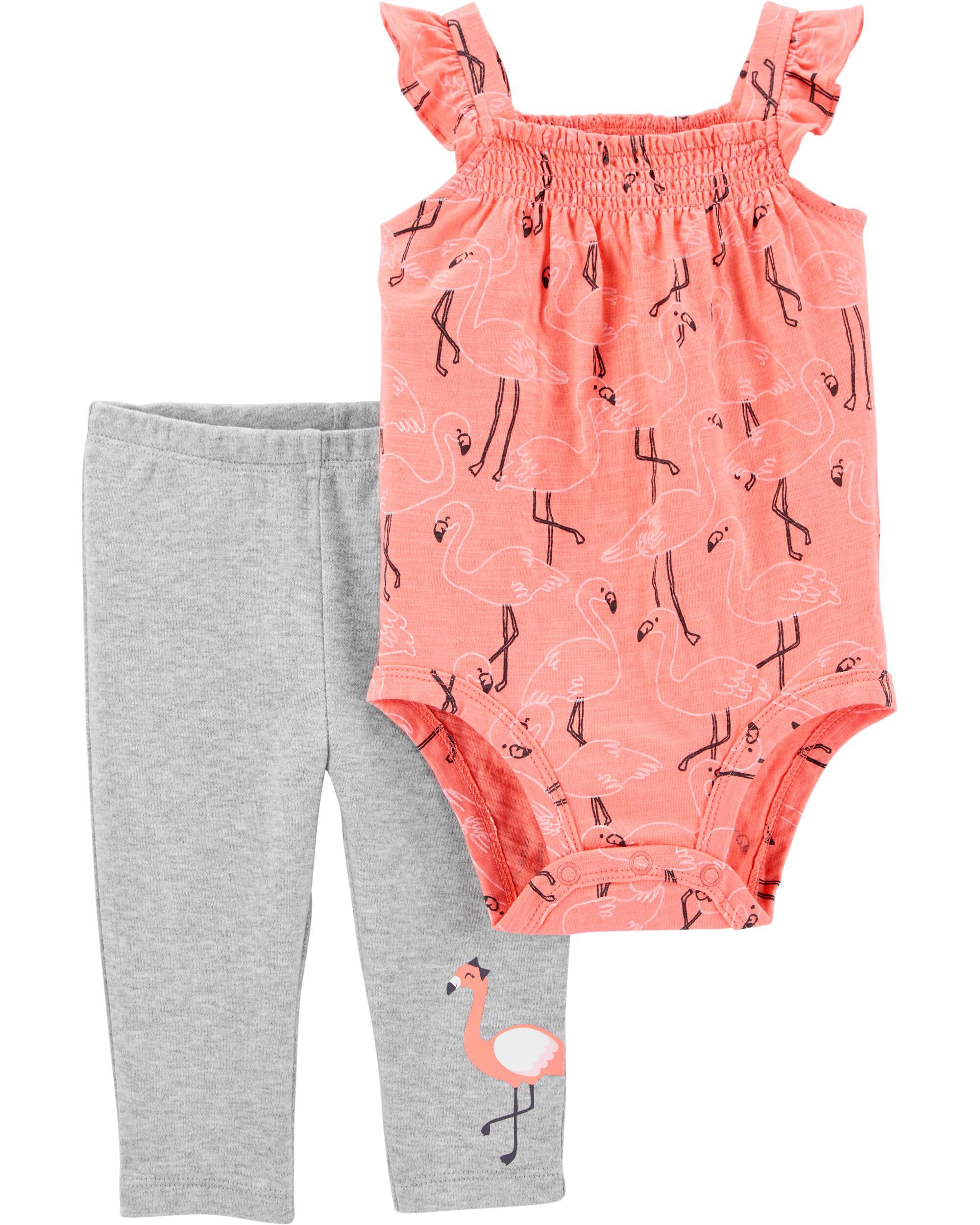 carter's flamingo outfit