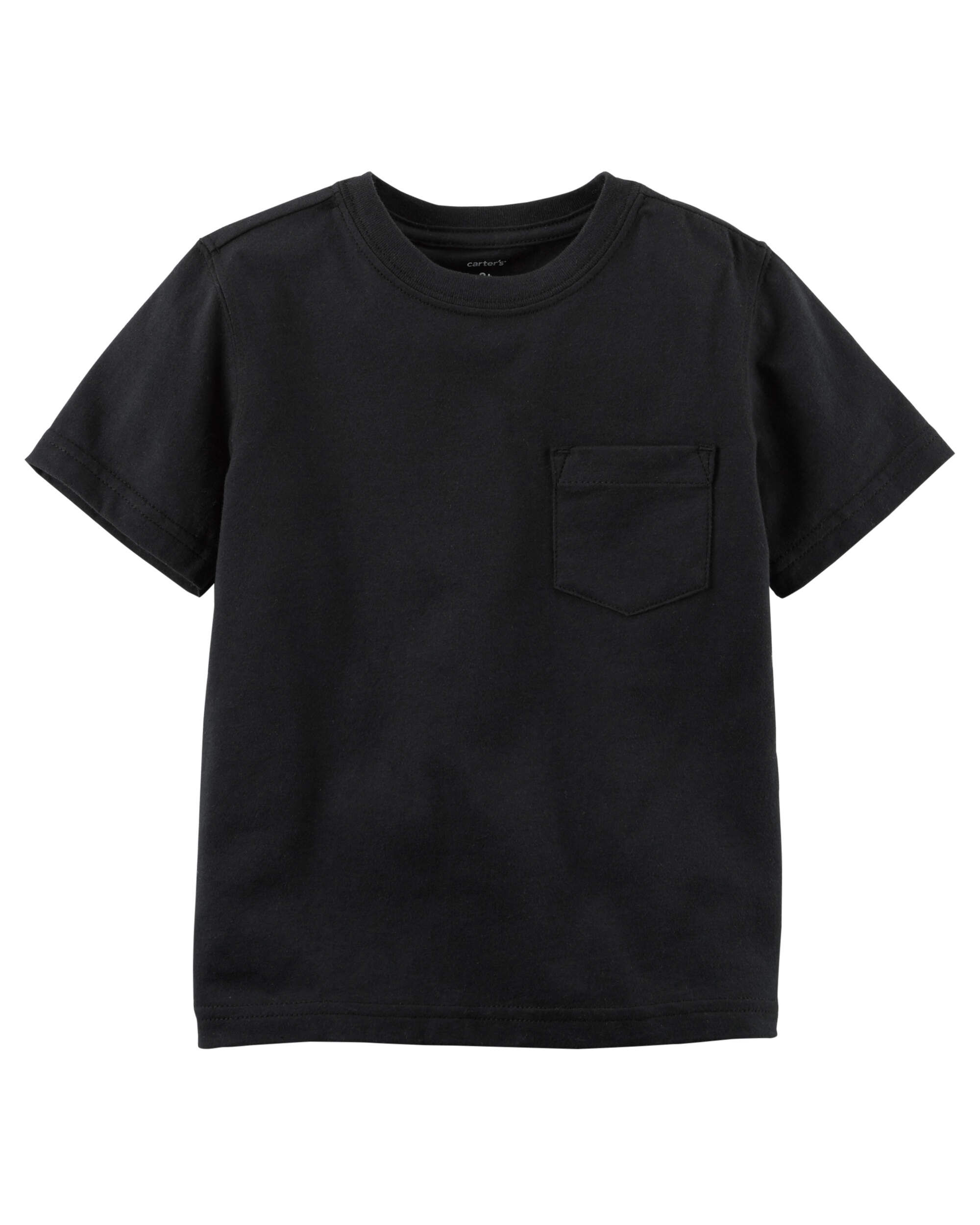 Baby Black Pocket Tee