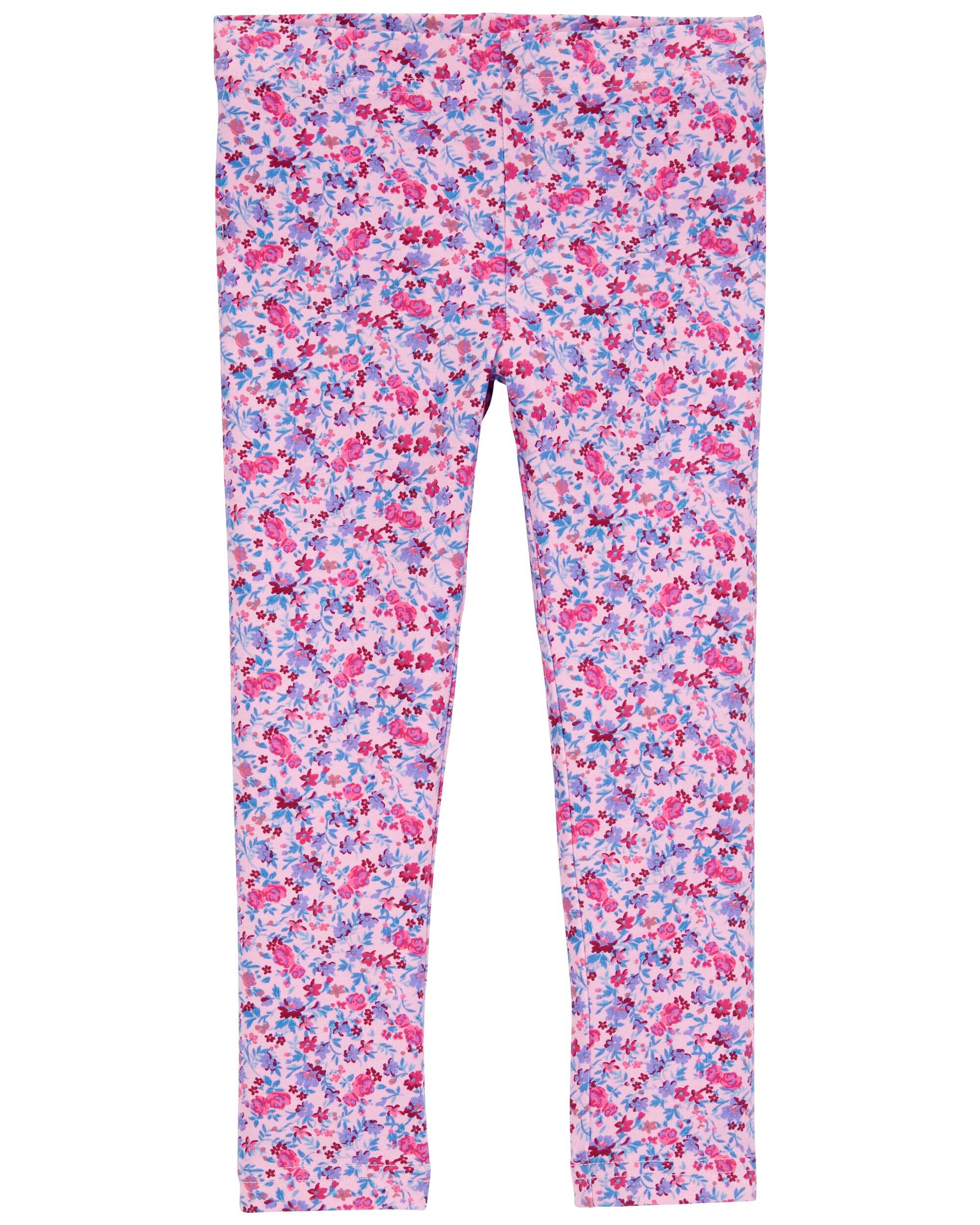 Baby Floral Knit Leggings