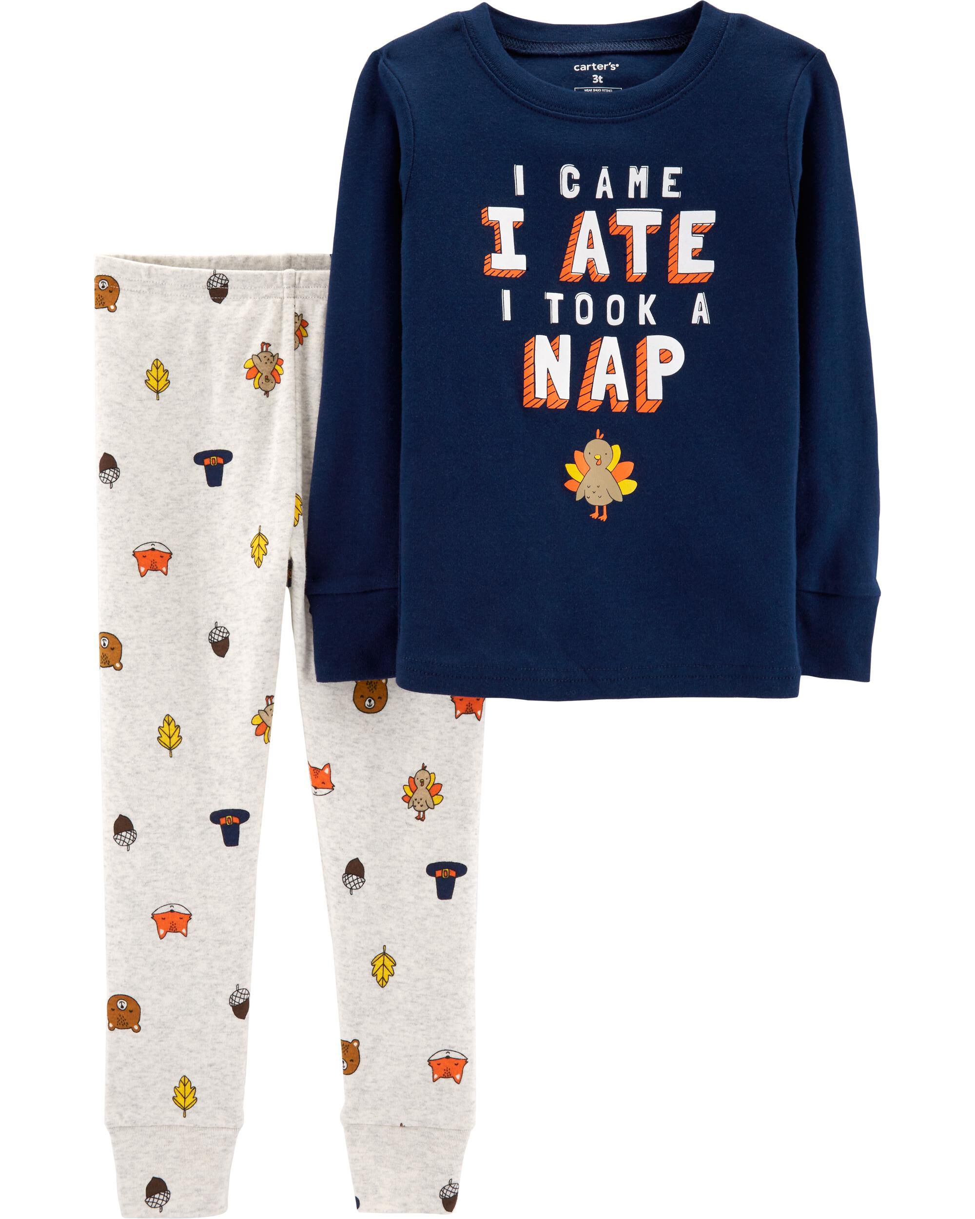 carters thanksgiving pajamas