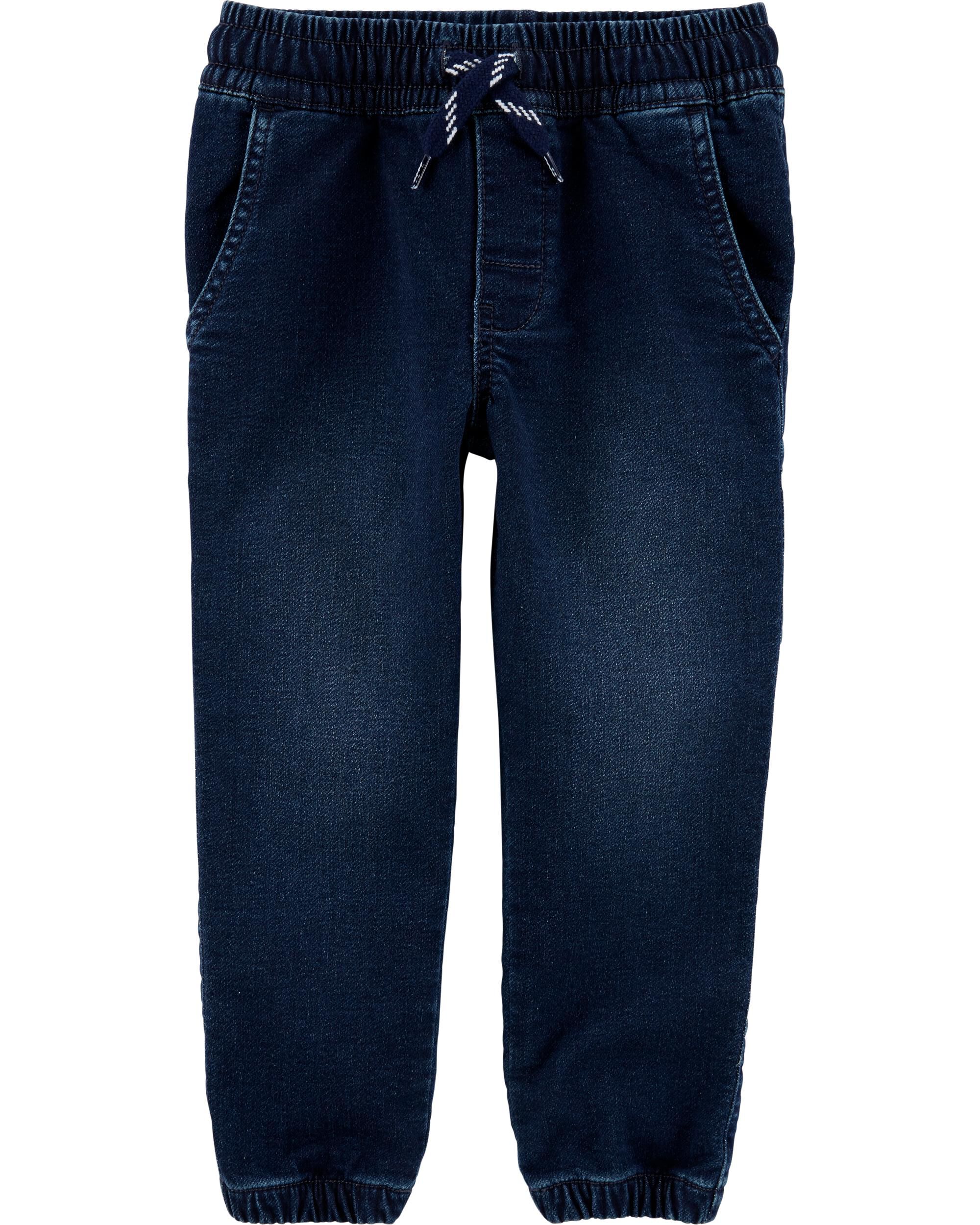 denim joggers toddler