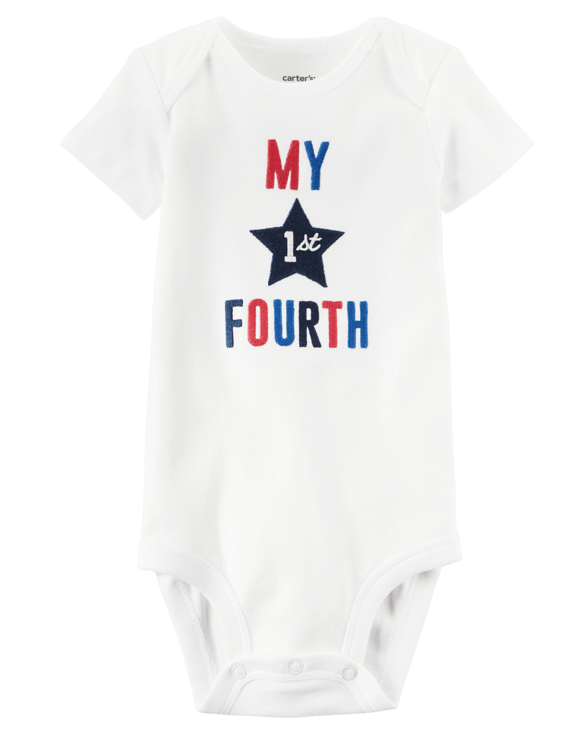 my first 4th of july onesie