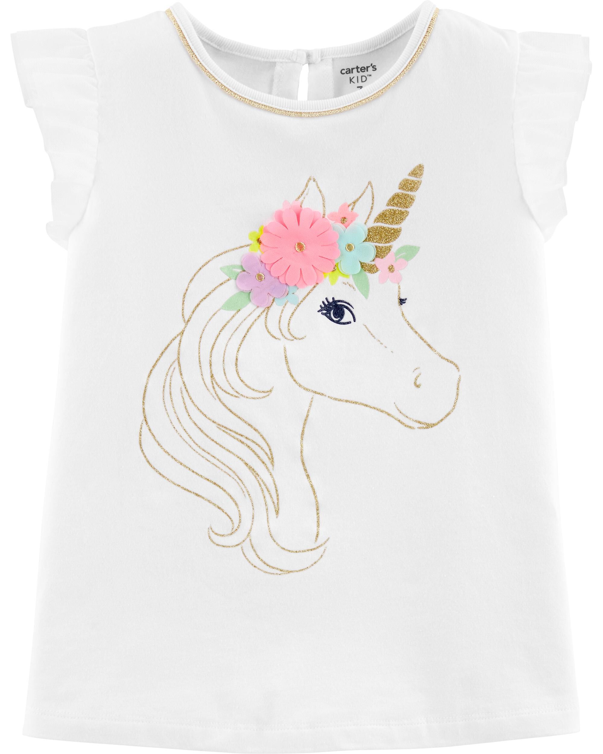 carter's unicorn shirt