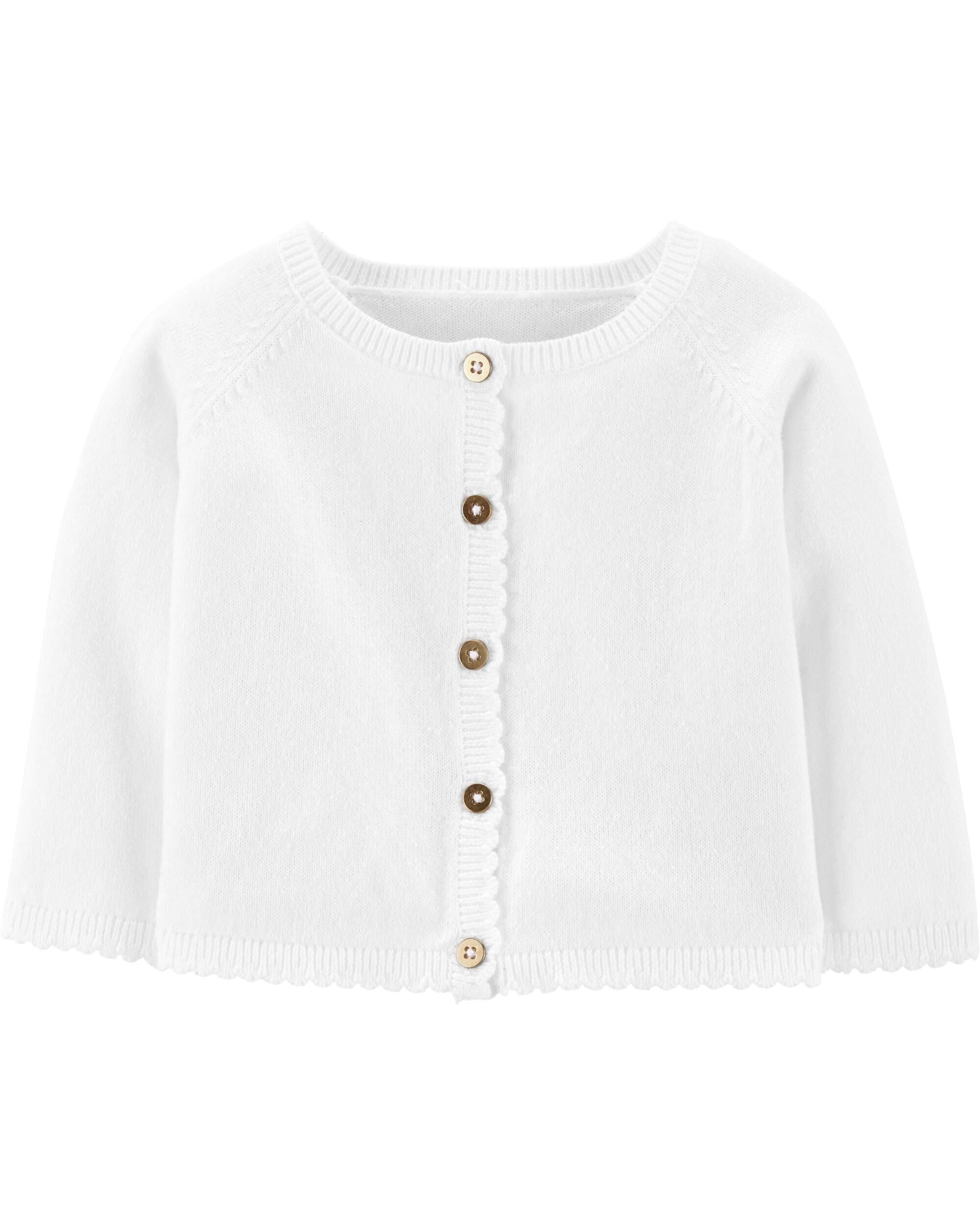 carters white sweater