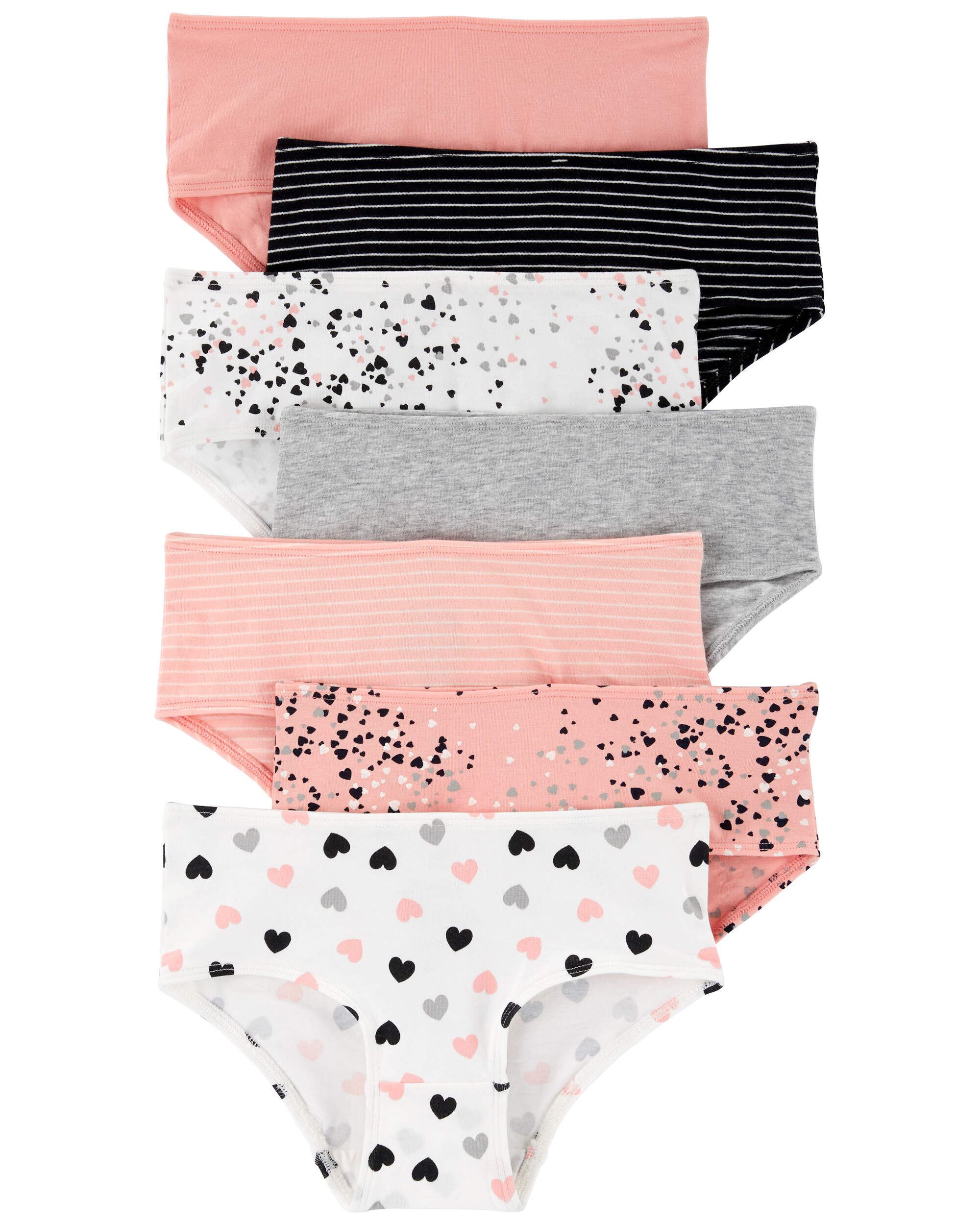 Kid 7-Pack Brief Stretch Cotton Undies