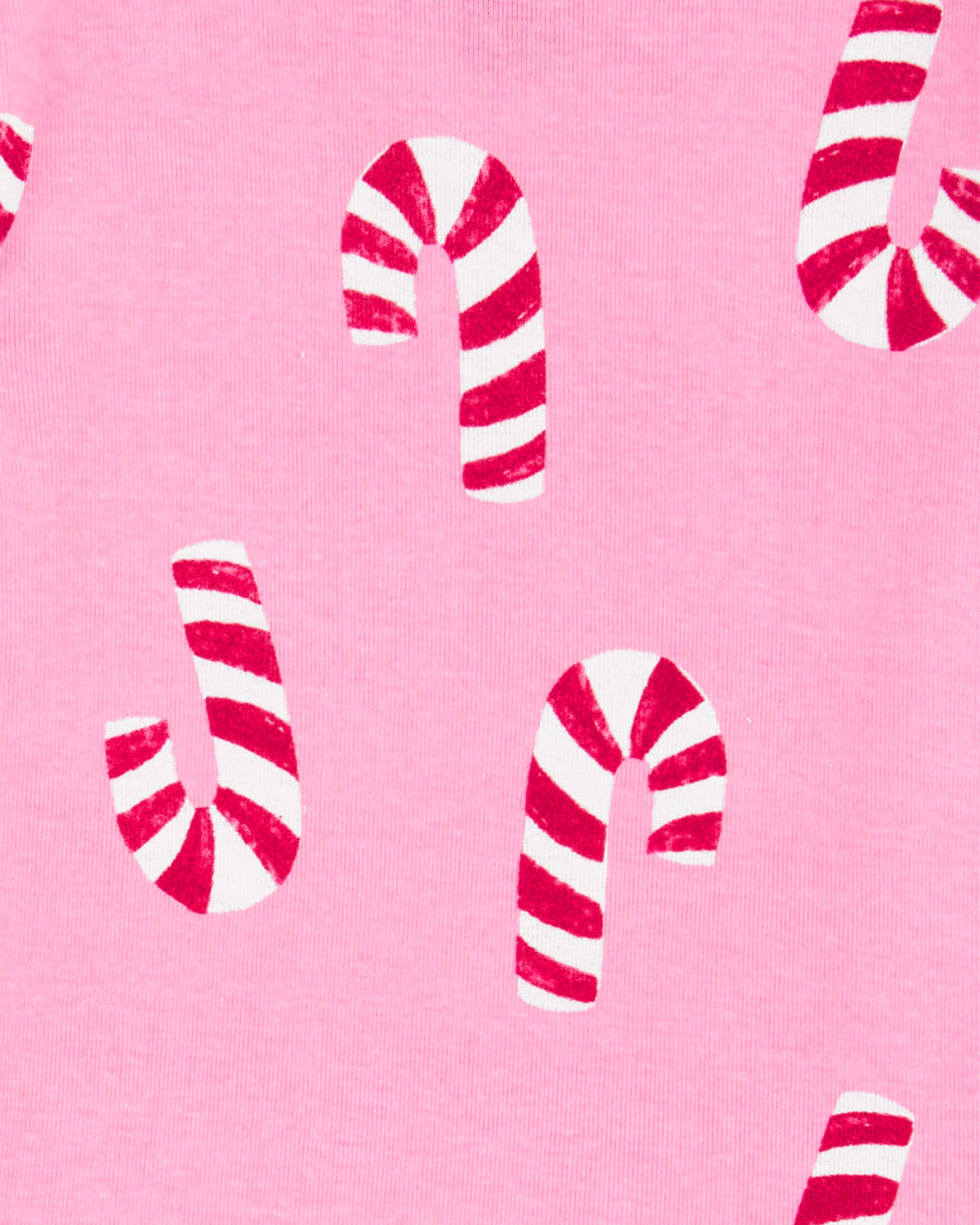 Baby 2-Piece Christmas Candy Cane 100% Snug Fit Cotton Pajamas