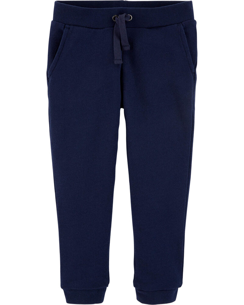 Navy Toddler Pull-On French Terry Joggers | carters.com