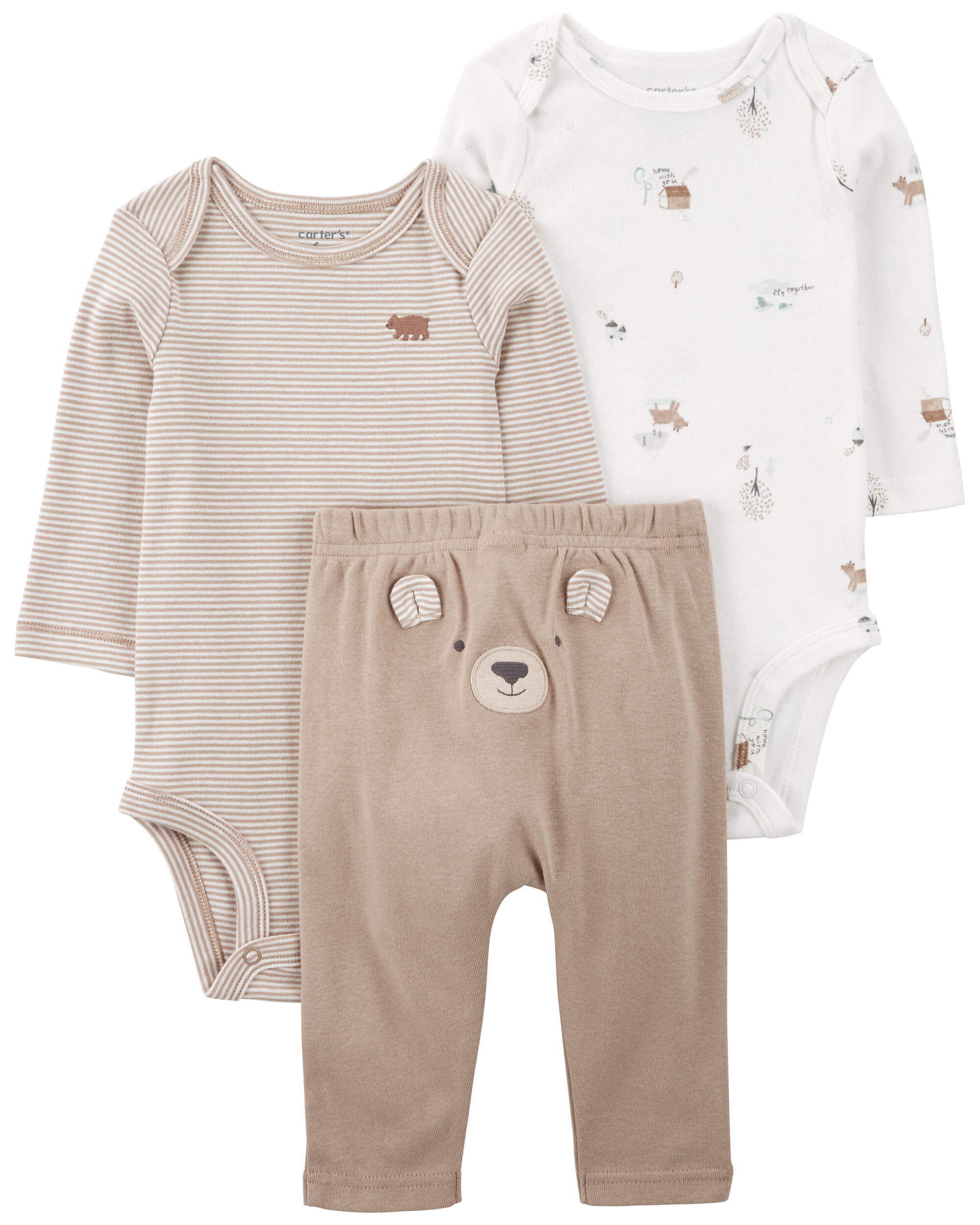 Baby 3-Piece Bear Little Character Set